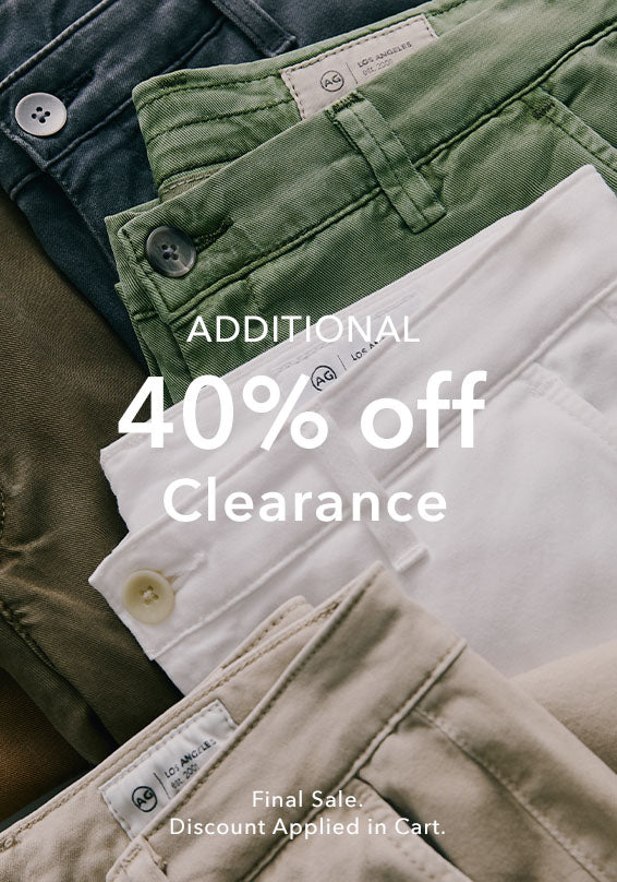 Additional 40% off Clearance
