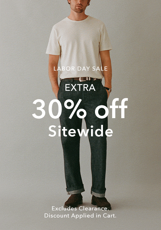 Extra 30% off Sitewide