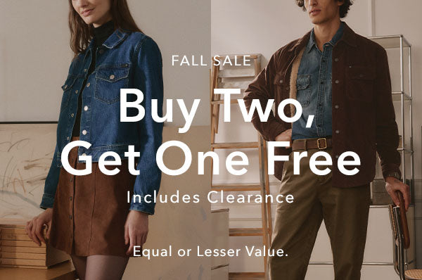 Fall Sale: Buy Two, Get One Free Promotion