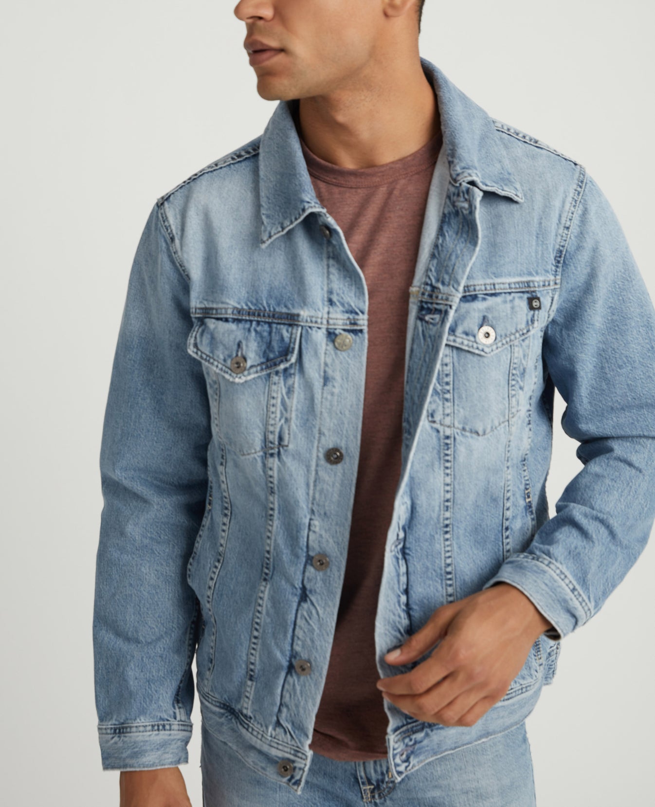 Dart Jacket 1995 Kensal Classic Trucker Jacket Men Tops Photo 1