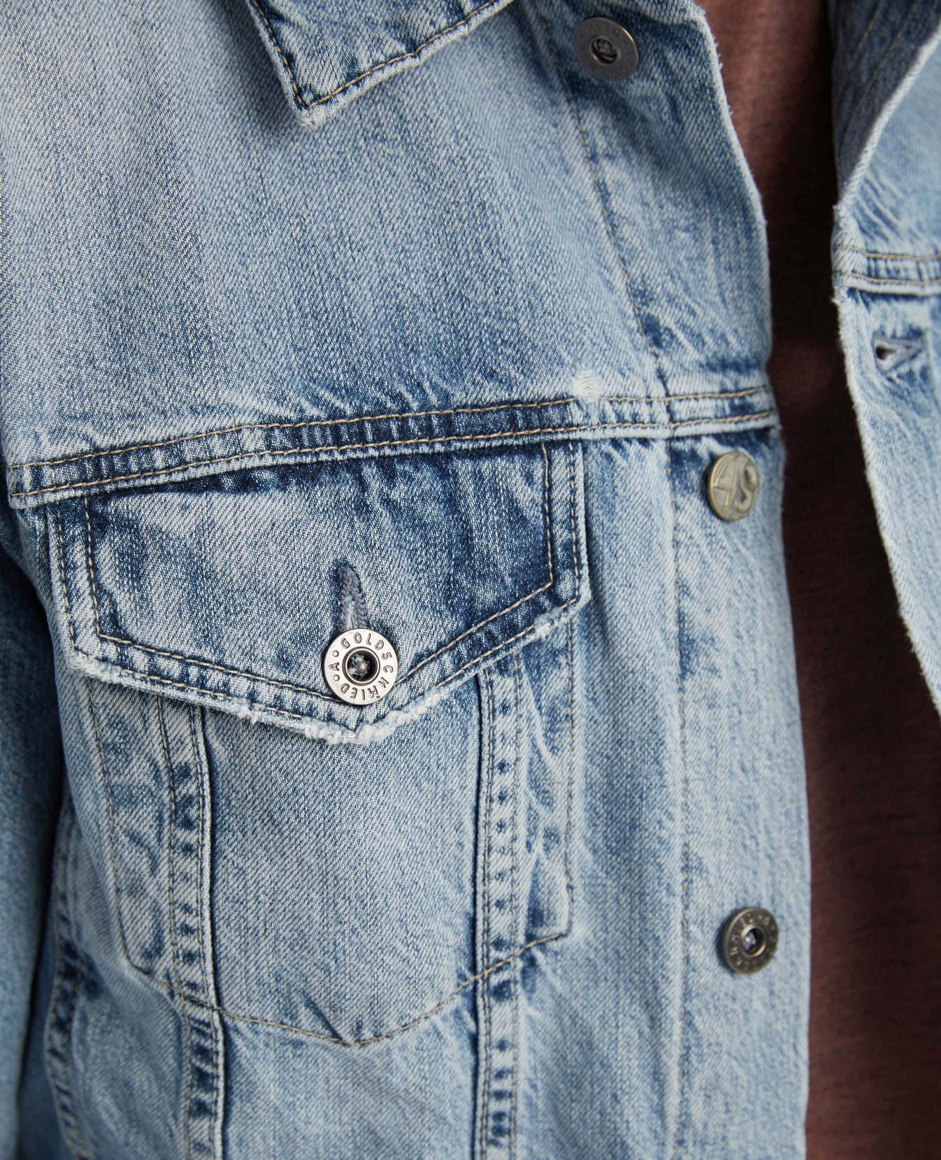 Dart Jacket 1995 Kensal Classic Trucker Jacket Men Tops Photo 6