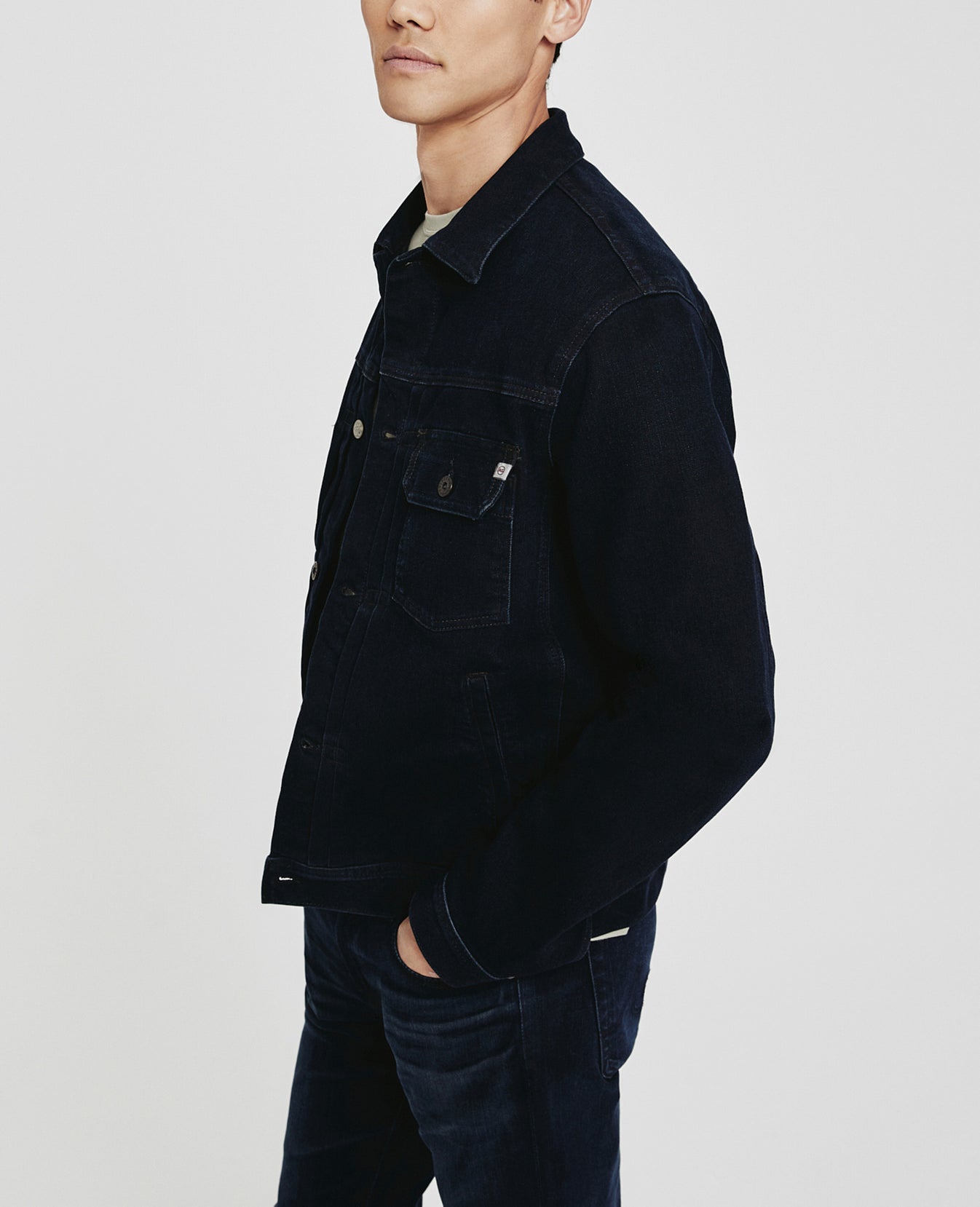 Sid Jacket 2 Years Hazard Pleated Trucker Jacket Men Tops Photo 4