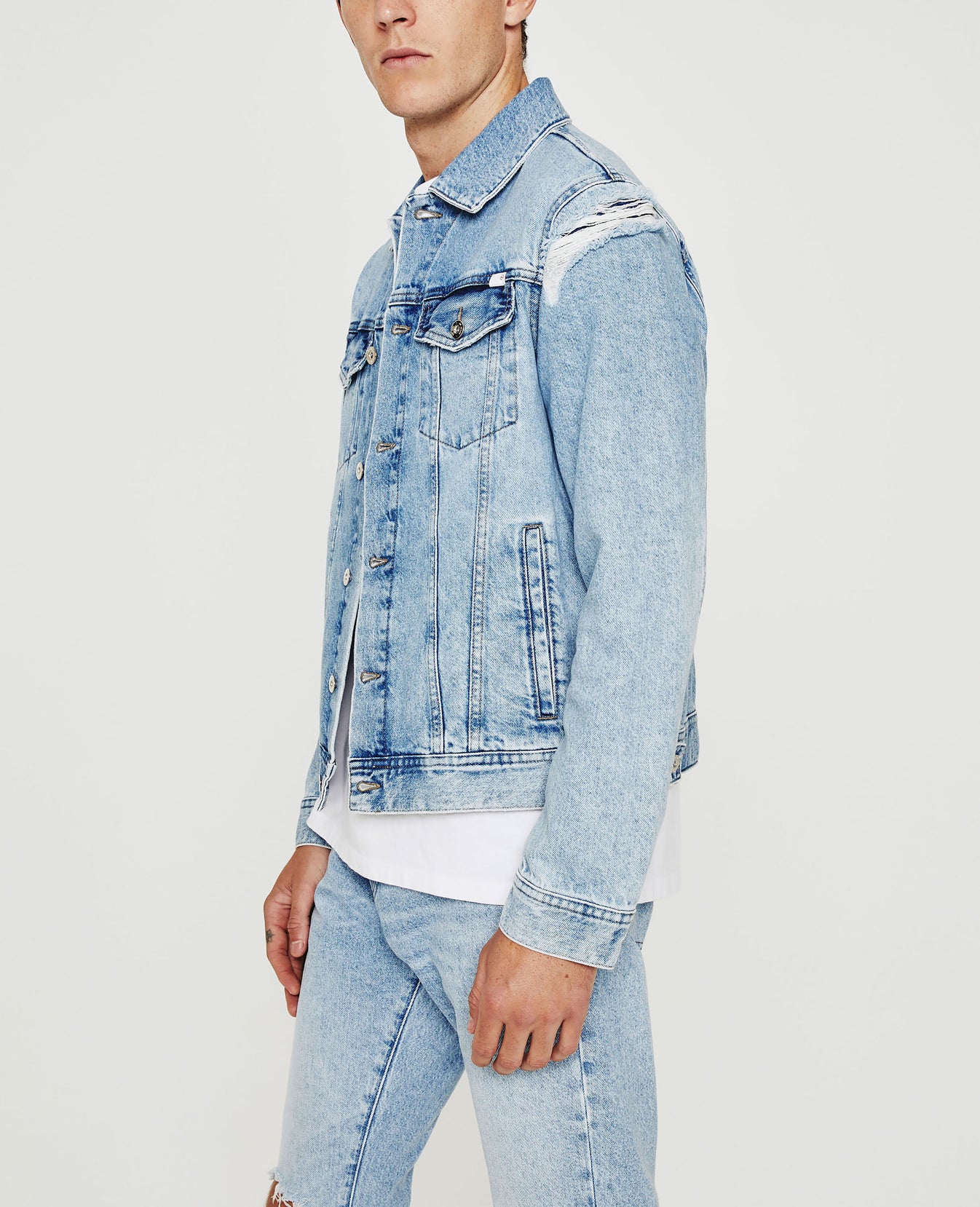 Dart Jacket 22 Years Tallahassee Destructed mens Top Photo 4