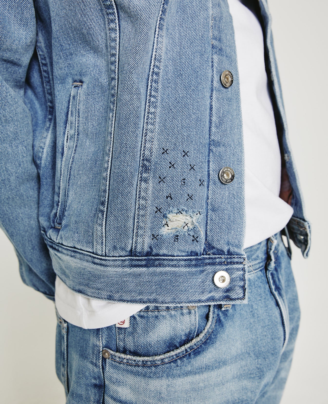 Dart Jacket Eb Sashiko Garden Camo 21 Year Mens Top Photo 3