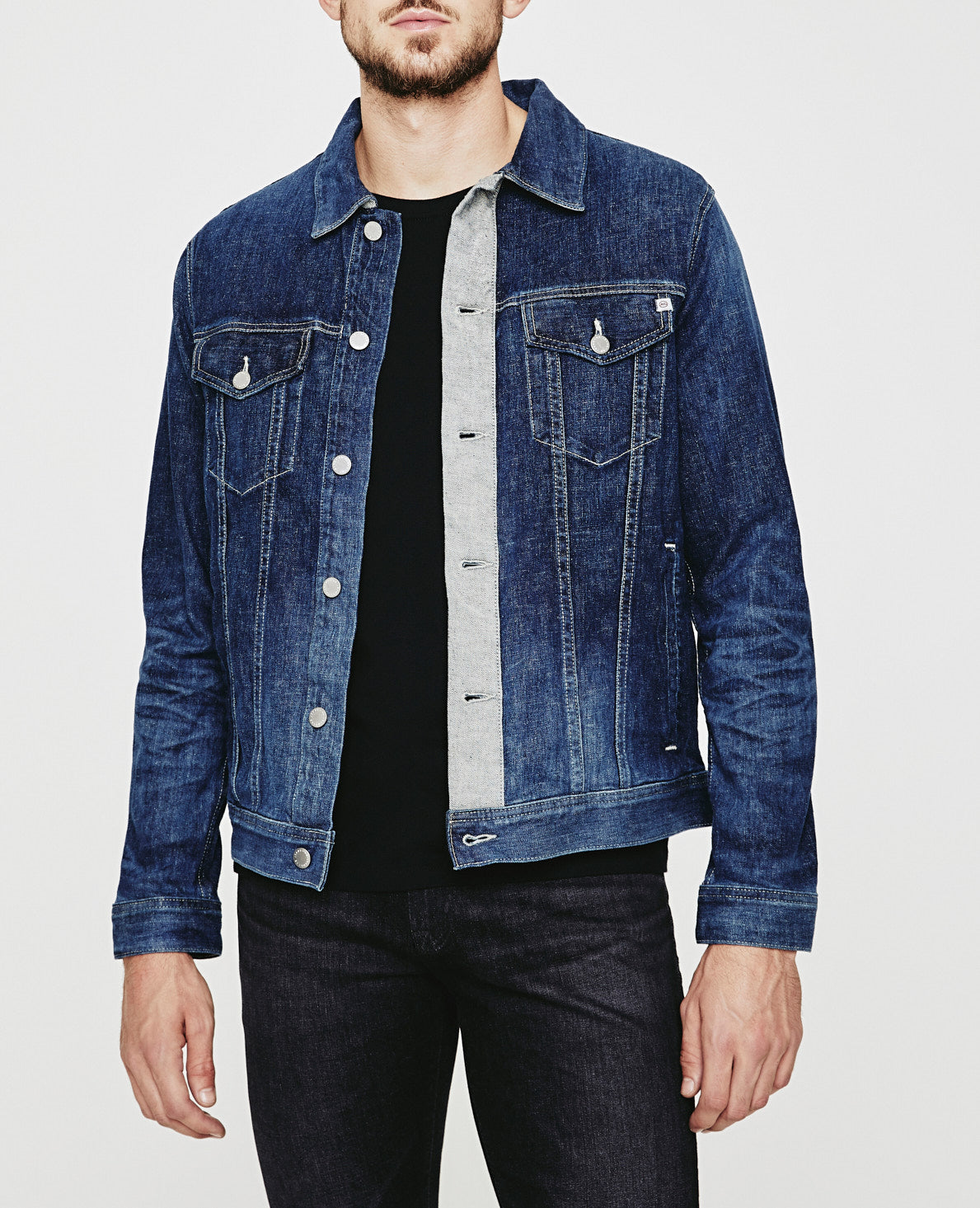 Dart Jacket Carlsbad Classic Trucker Jacket Men Tops Photo 1