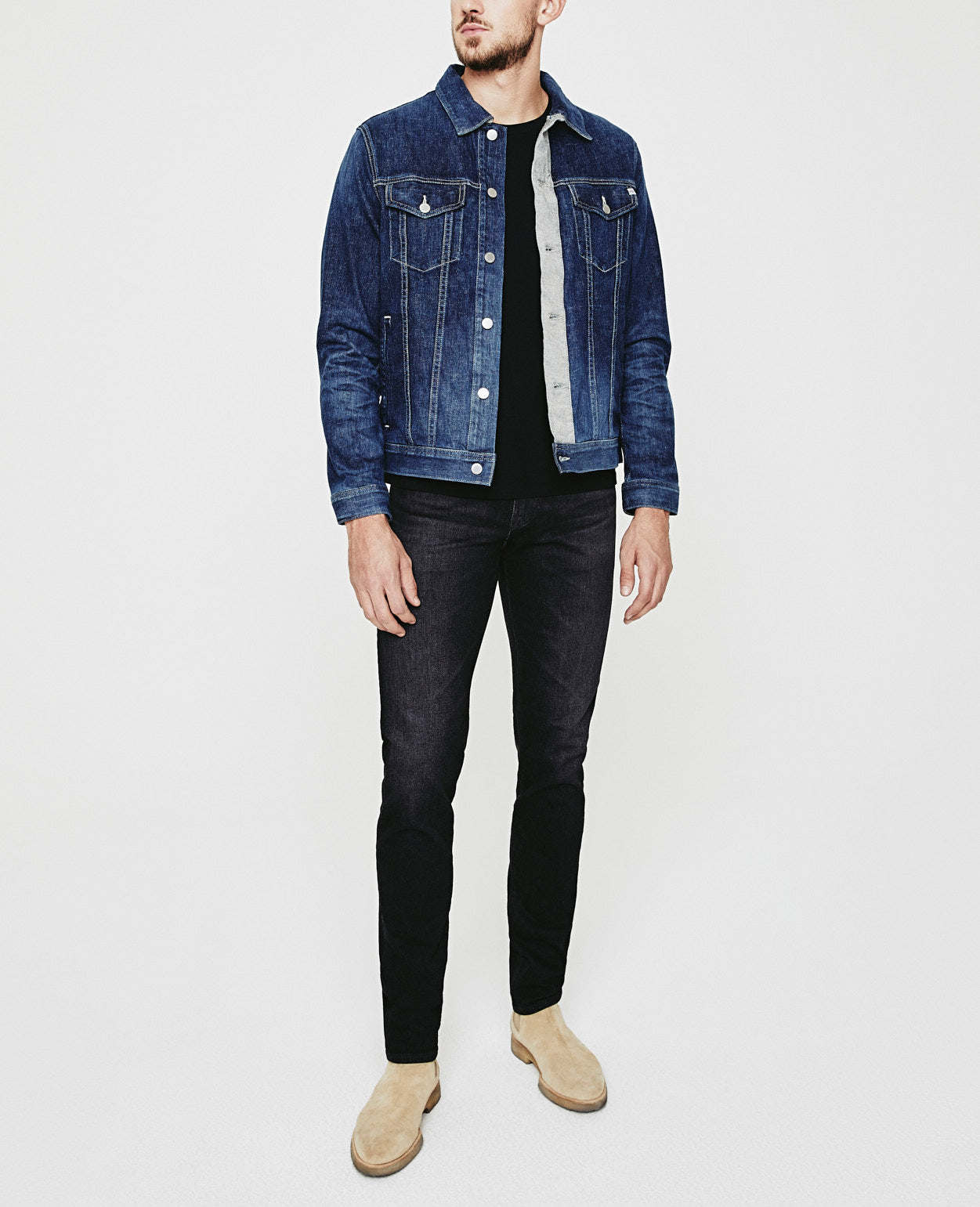 Dart Jacket Carlsbad Classic Trucker Jacket Men Tops Photo 4