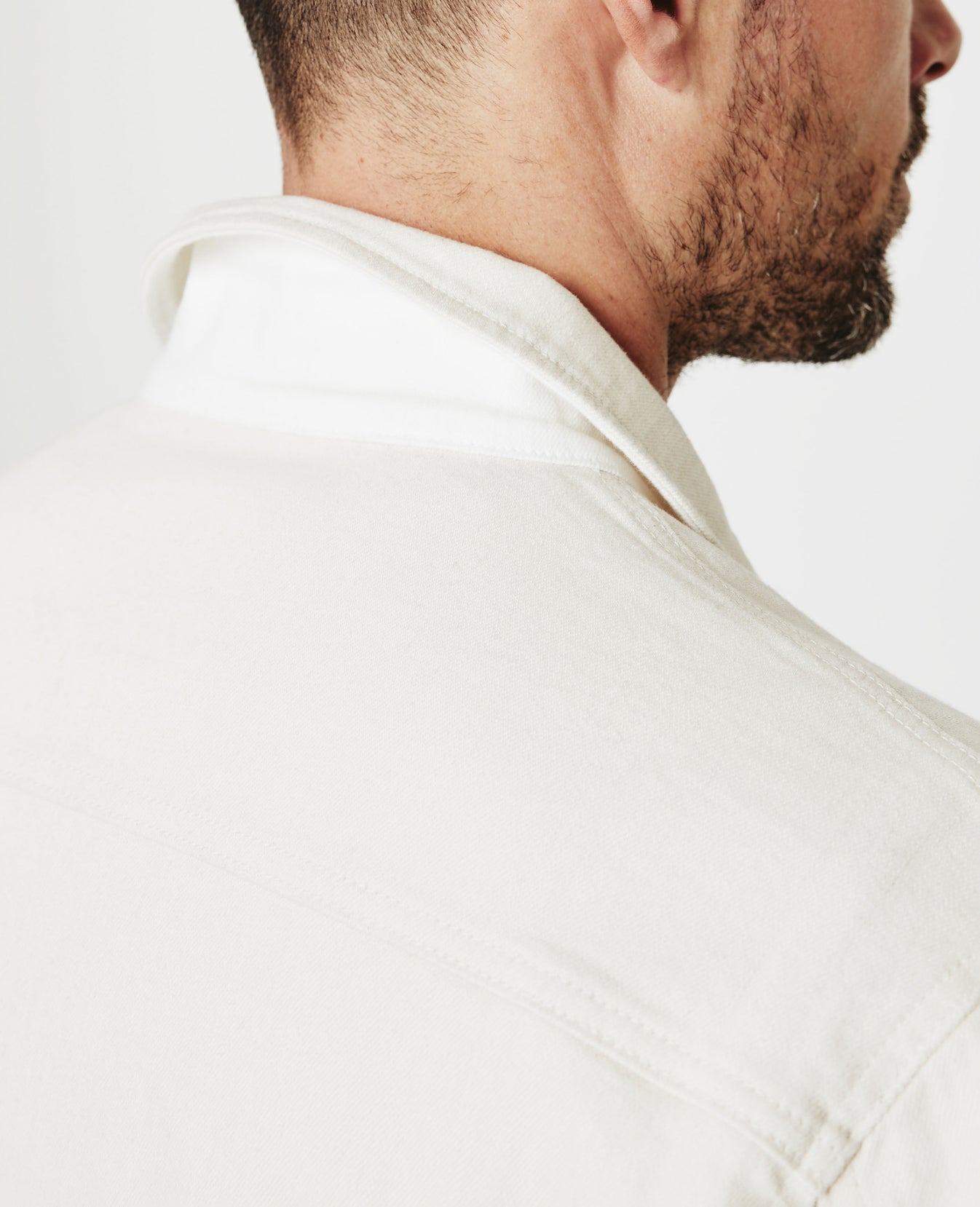 Kirin Chore Jacket Ecru Dunes Classic Chore Jacket Men Tops Photo 6