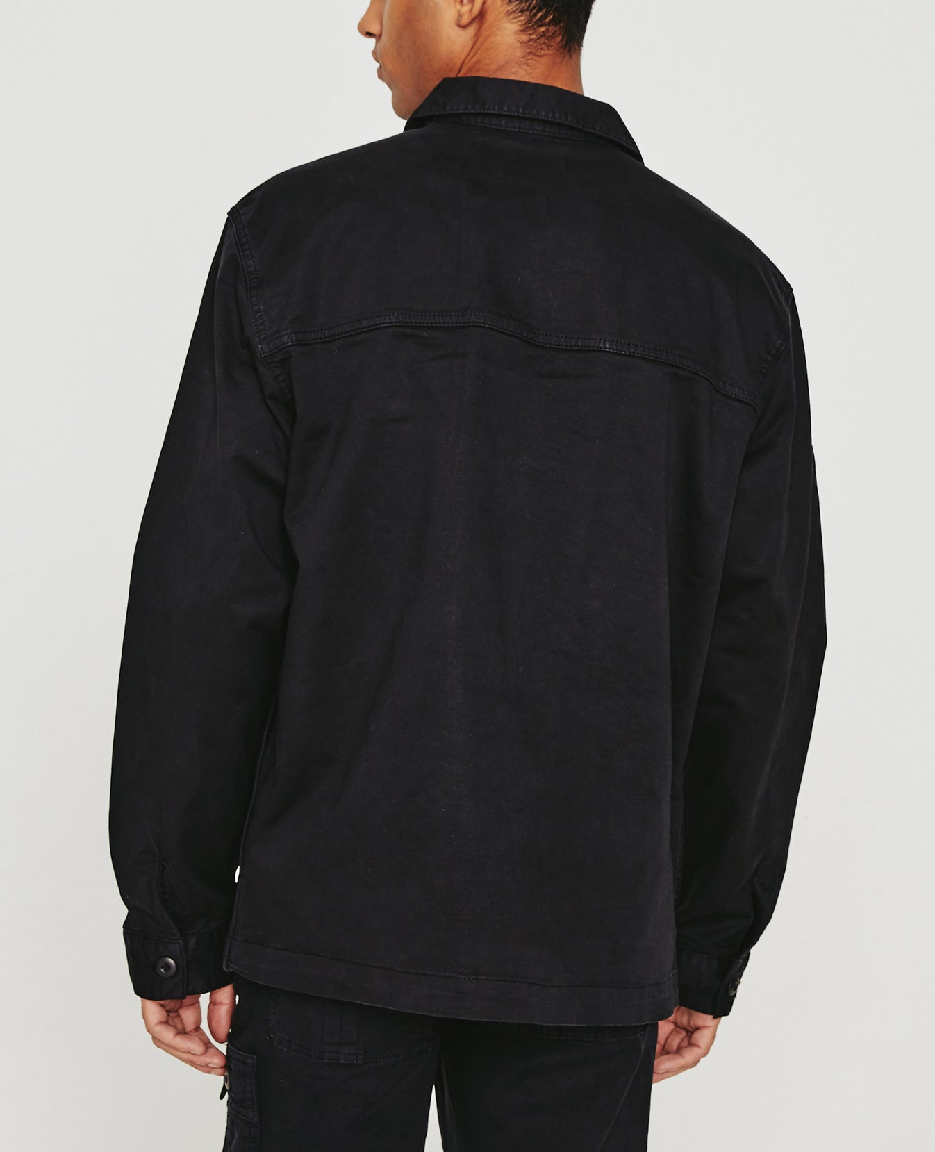 Lance Fatigue Pure Black Mens Top Photo 6