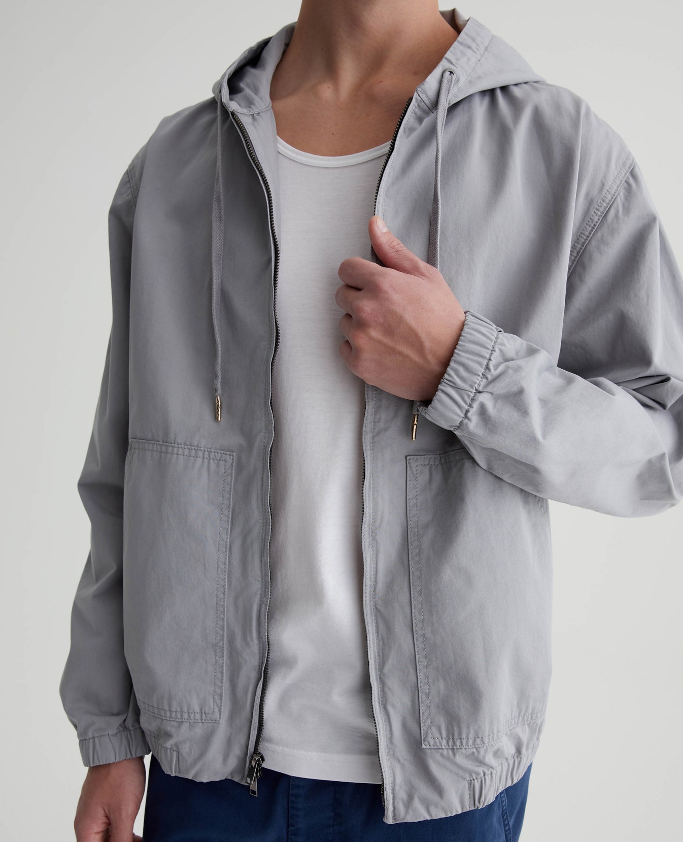 Chance Jacket Aero Grey Mens Top Photo 3