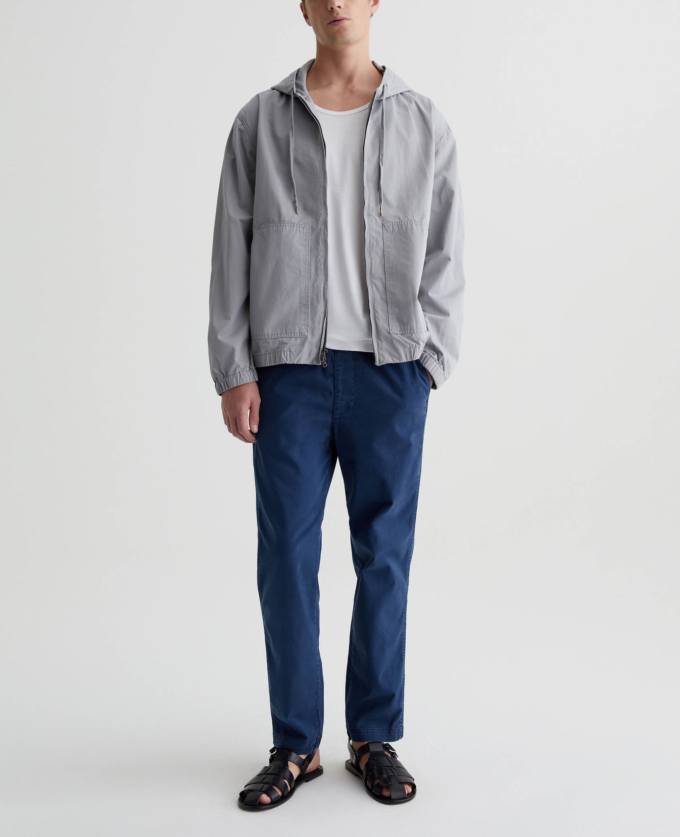 Chance Jacket Aero Grey Mens Top Photo 4