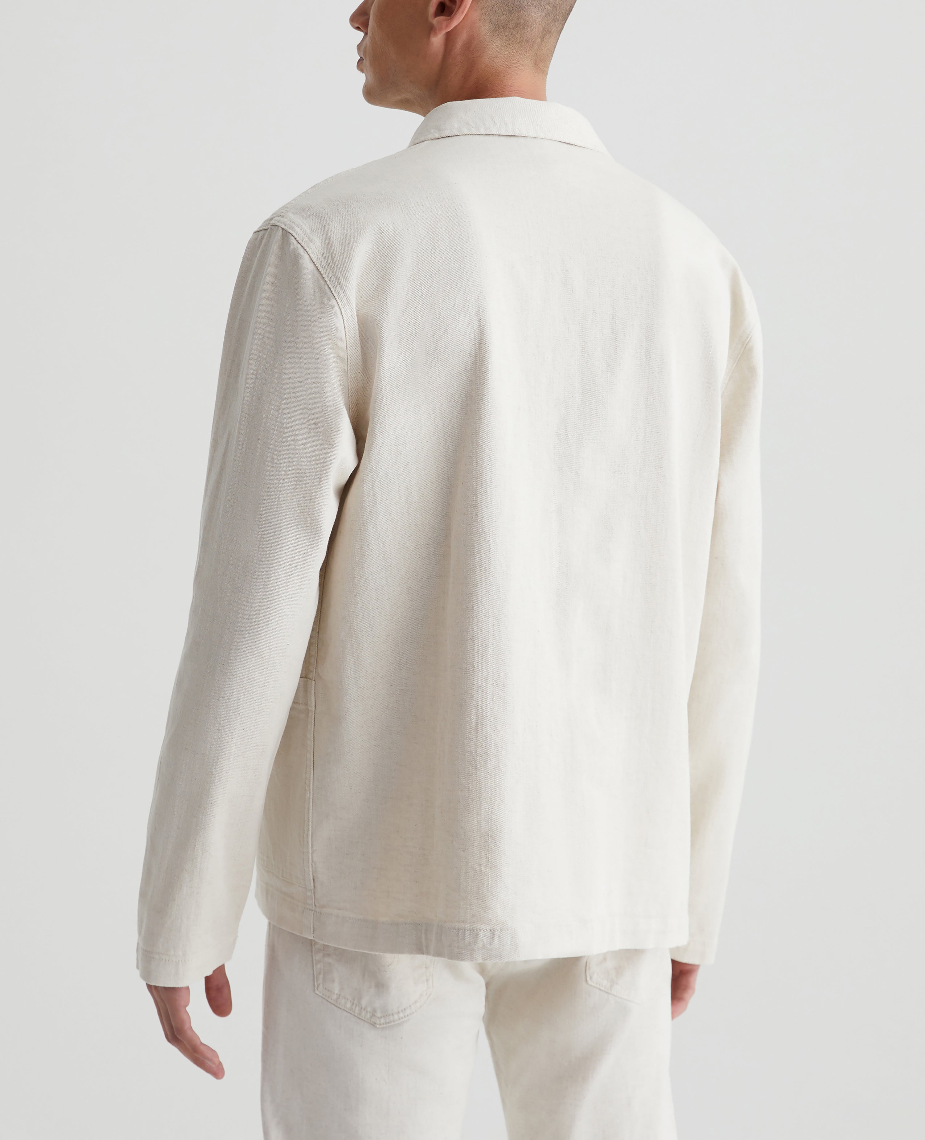 Roari Jacket Natural Mens Top Photo 6