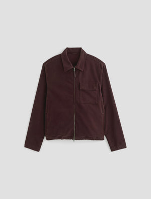 Philip Zip Jacket Mulberry Modern Chore Coat Men Top Photo 9