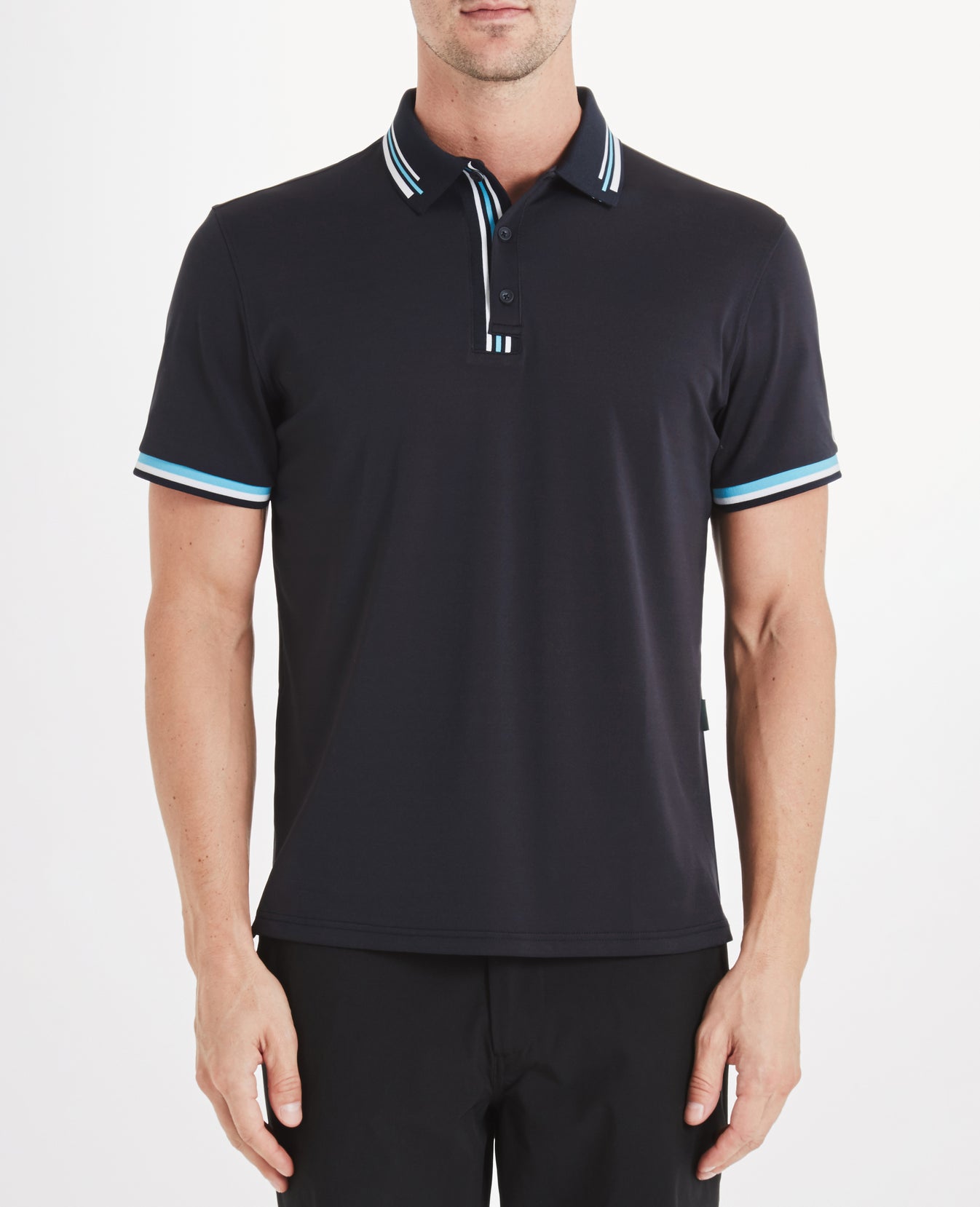The Overland Polo Naval Blue Mens Top Photo 1