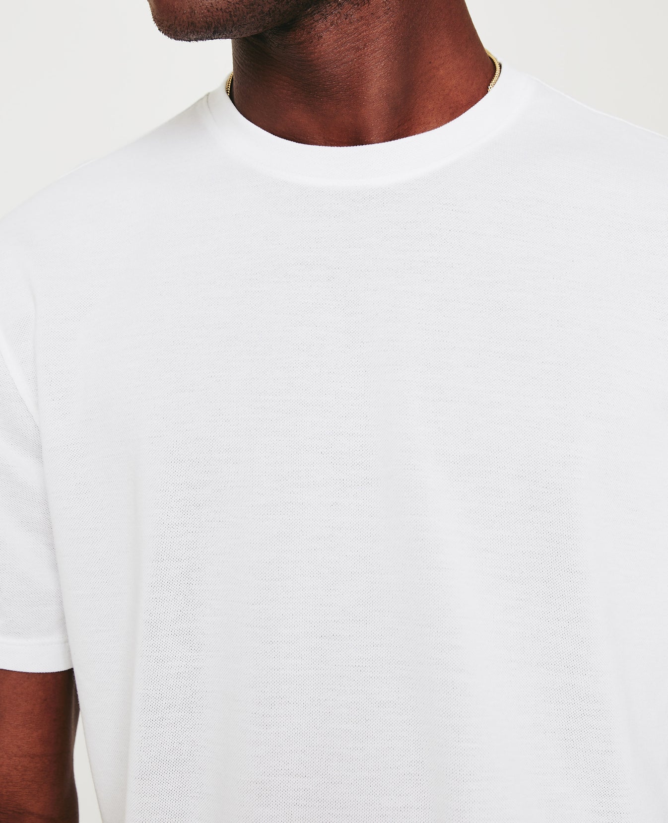 Bryce Crew True White mens Top Photo 3