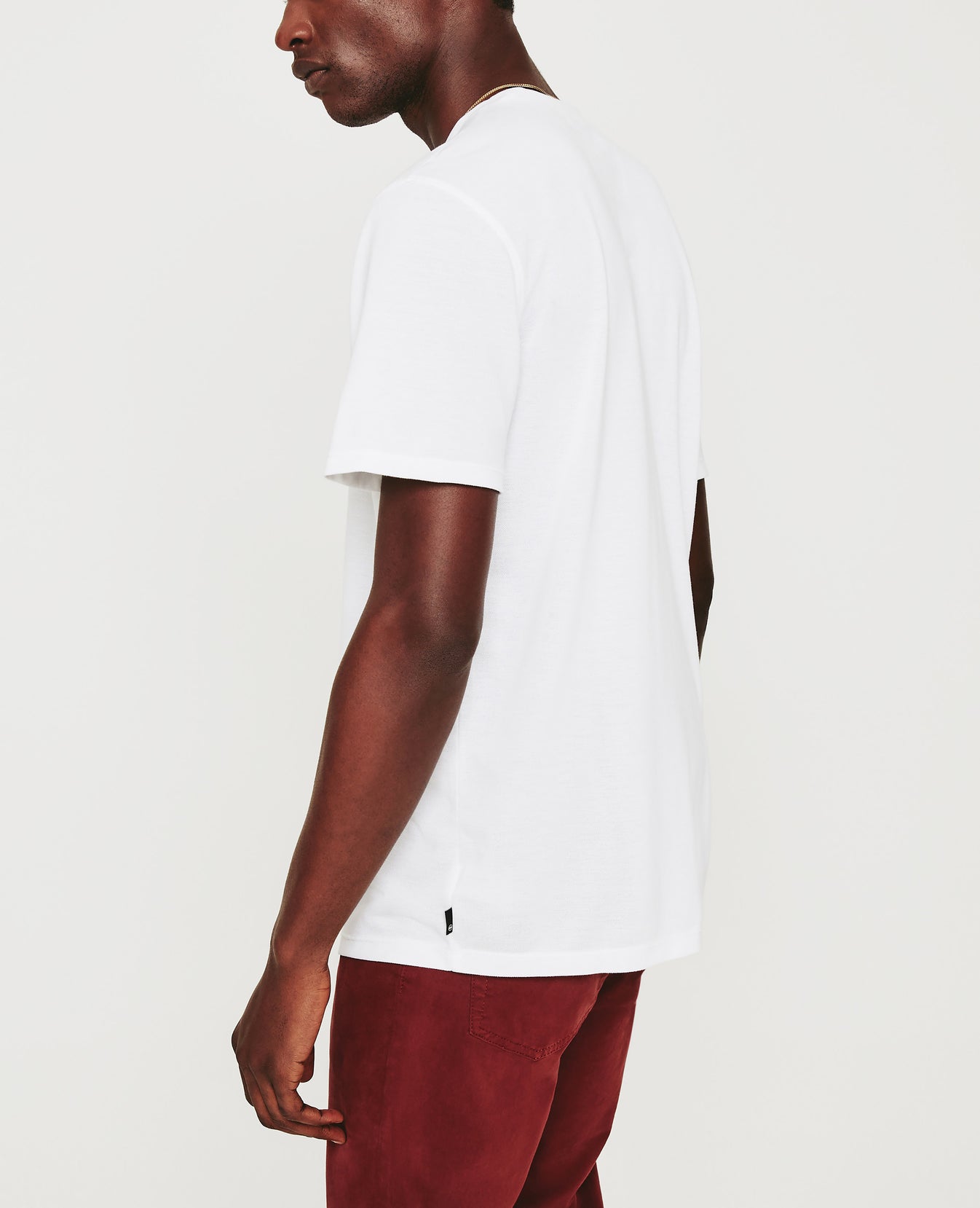 Bryce Crew True White mens Top Photo 4