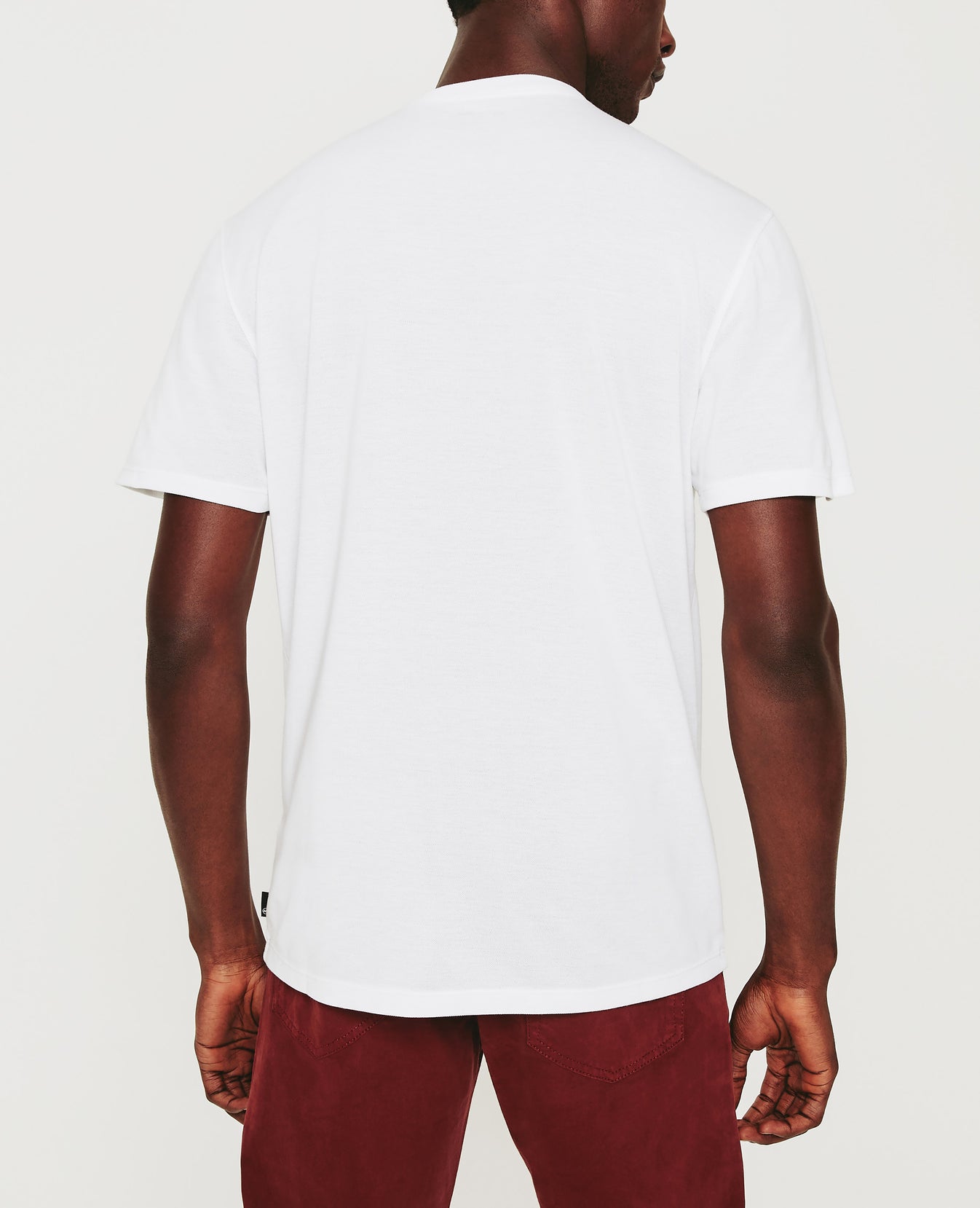 Bryce Crew True White mens Top Photo 6