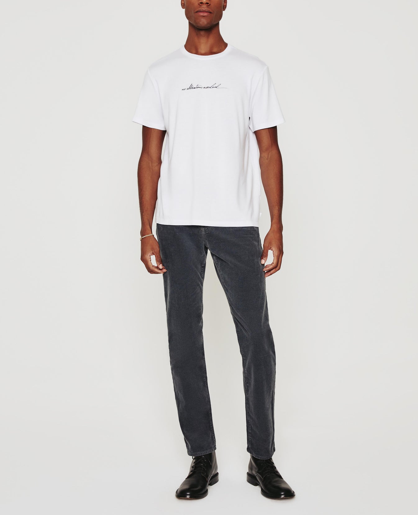 Bryce Crew True White Classic Fit Crew Men Tops Photo 3