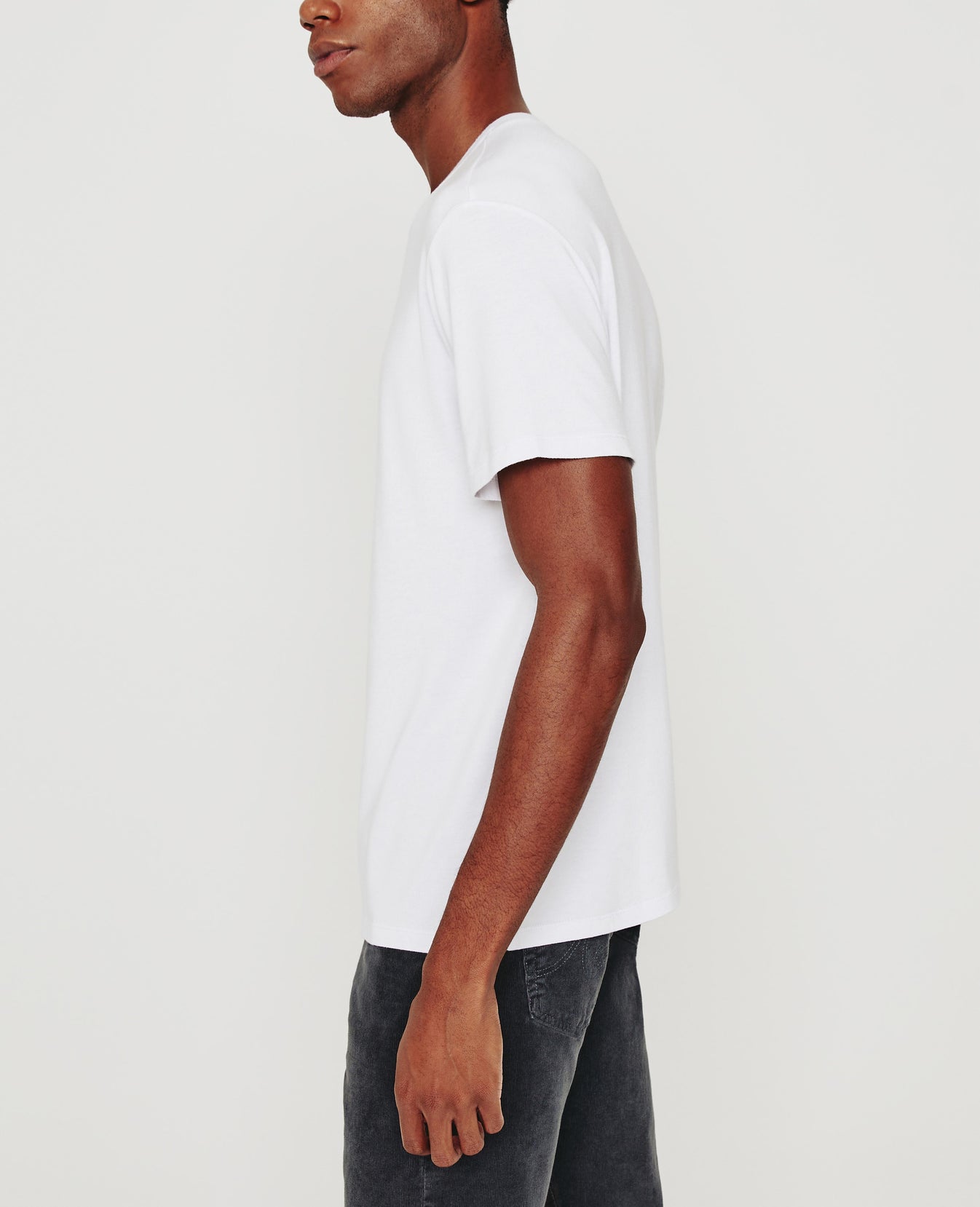 Bryce Crew True White Classic Fit Crew Men Tops Photo 4