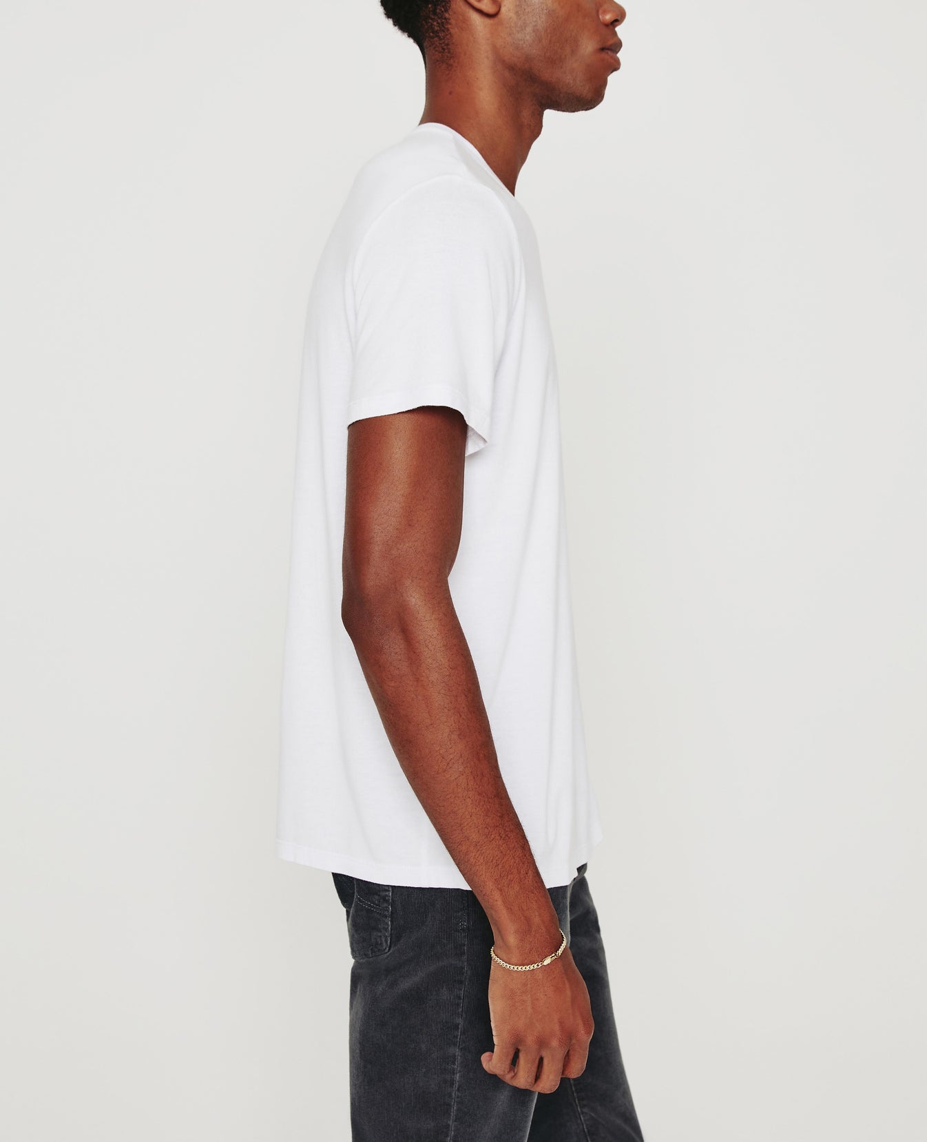 Bryce Crew True White Classic Fit Crew Men Tops Photo 6