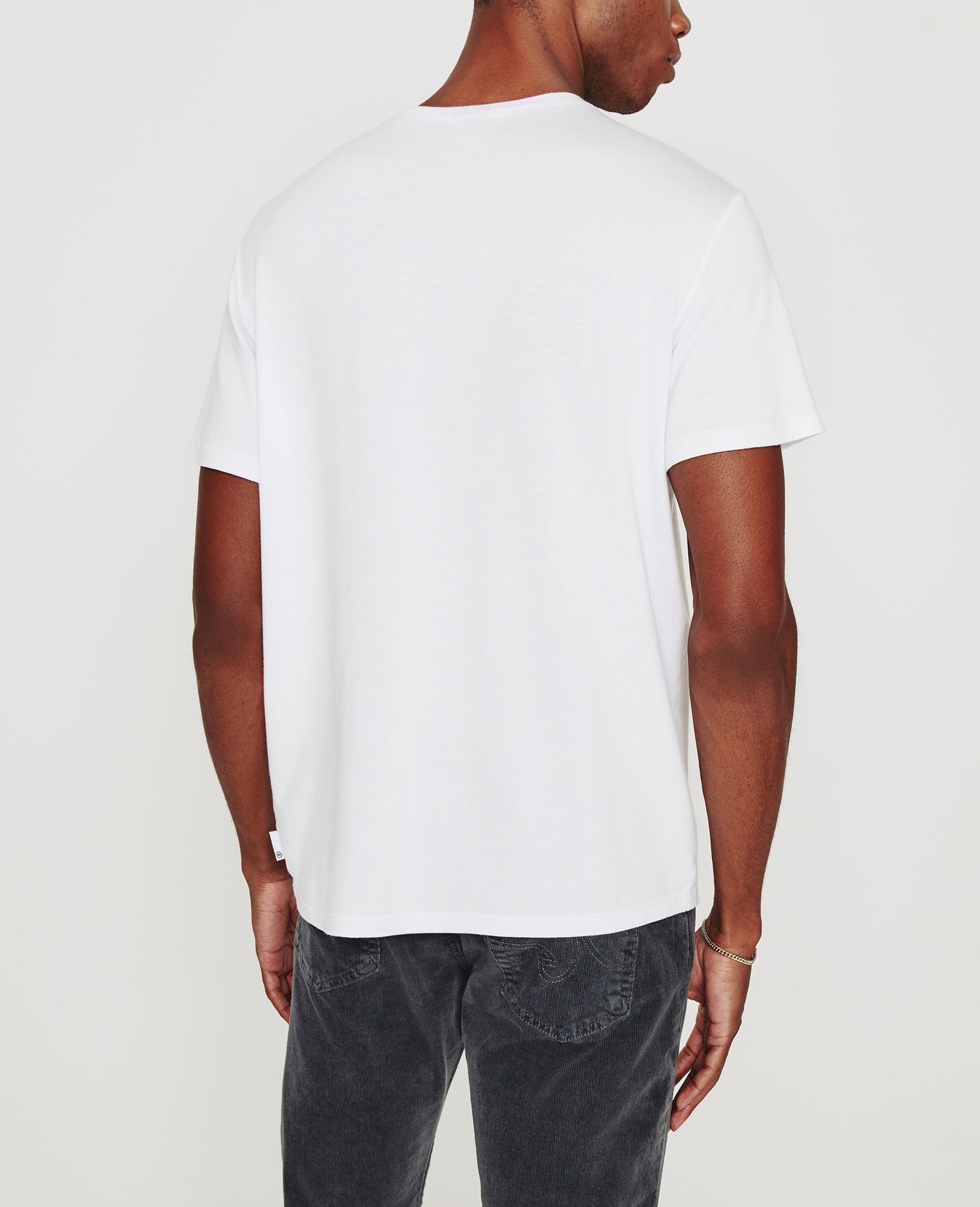 Bryce Crew True White Classic Fit Crew Men Tops Photo 6