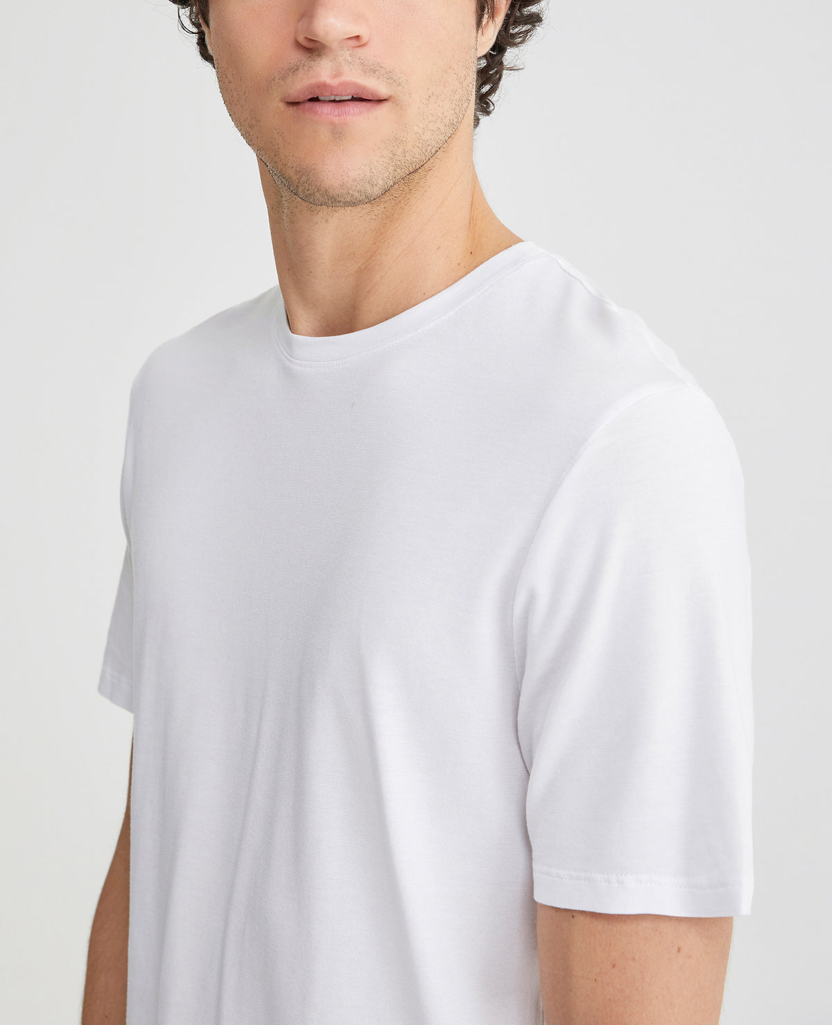 Mens Bryce Crew True White at AG Jeans Outlet Official Store