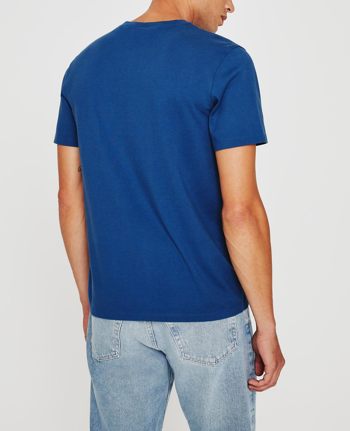 Bryce Crew Indigo Flame Mens Top Photo 5