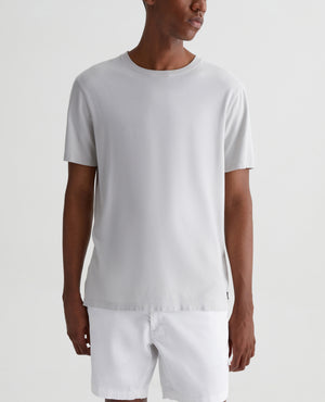 Bryce Crew Silver Smoke Mens Top Photo 1