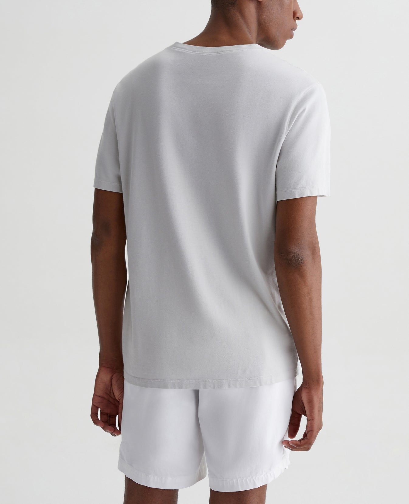 Bryce Crew Silver Smoke Mens Top Photo 6