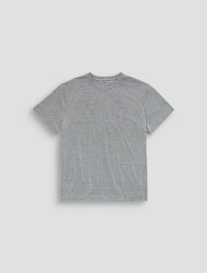 Bryce Crew Heather Grey Classic Fit S/S Crew Neck T-Sh Mens Tops Photo 9