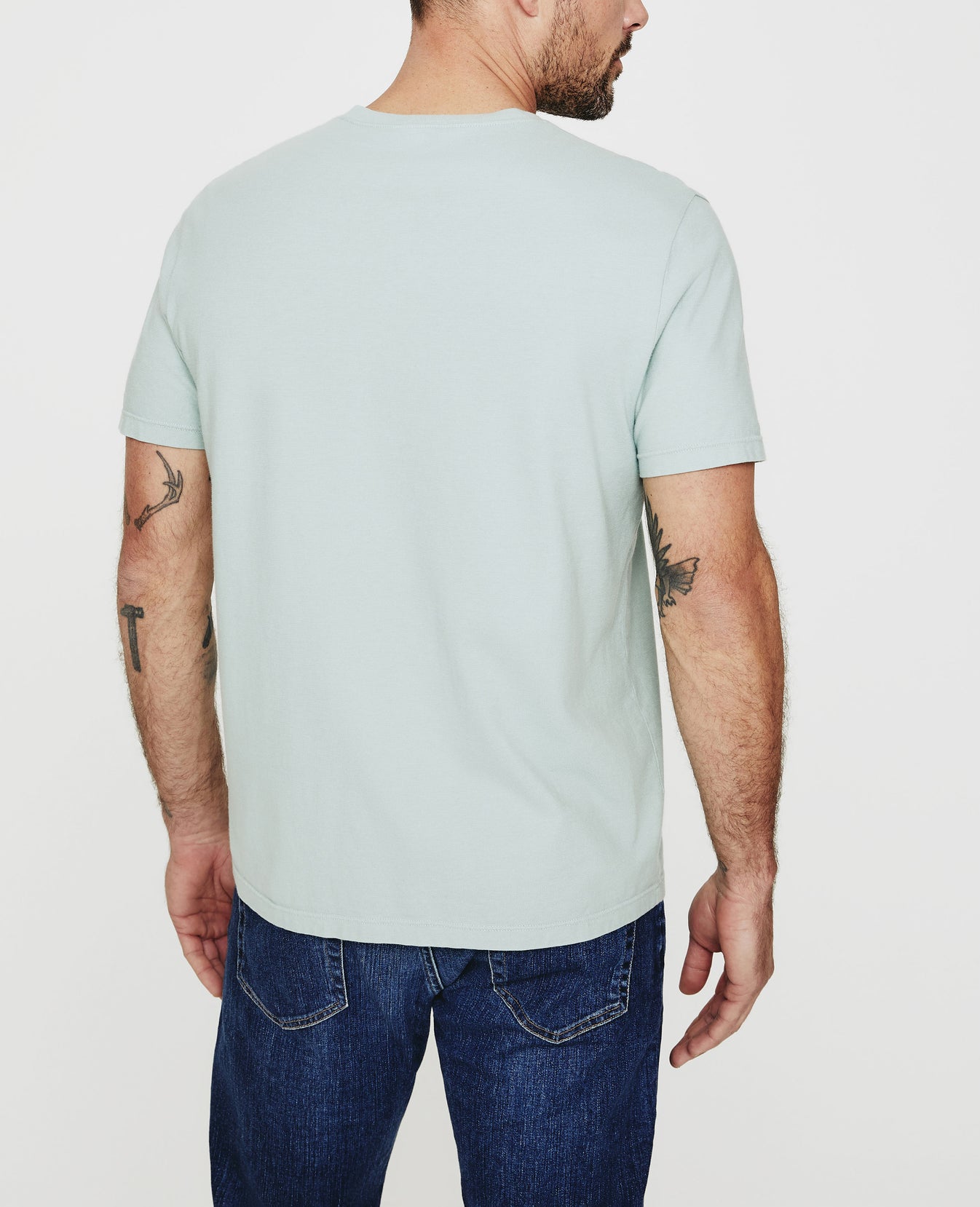 Bryce Crew Sky Bend Classic Fit Crew Neck Men Tops Photo 6