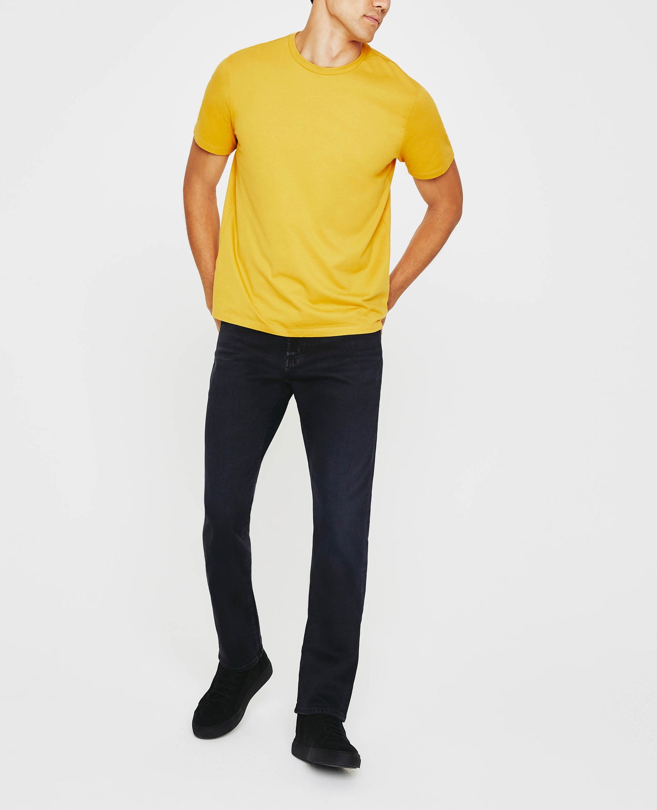 Bryce Crew Modern Copper Classic Crew Neck Men Tops Photo 1