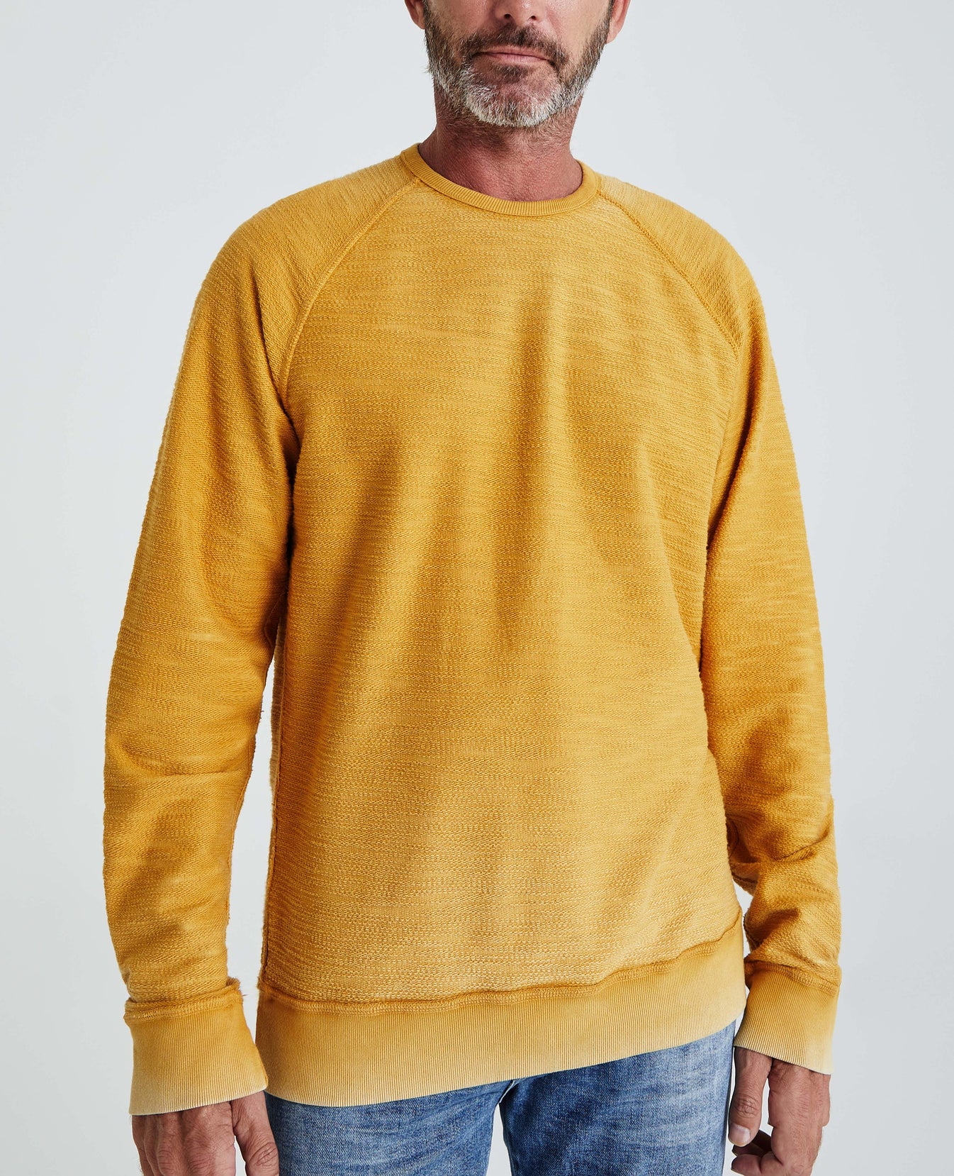 Siris Crew Sunbaked Marmalade Zest Long Sleeve Crew Men Tops Photo 1