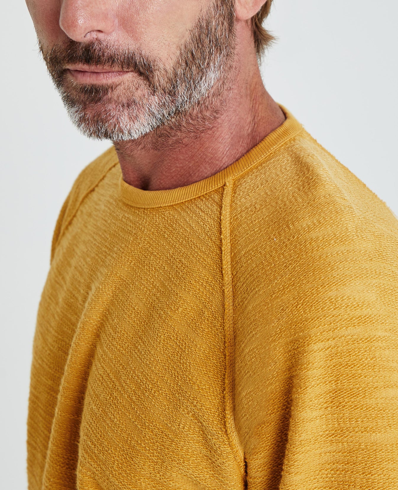 Siris Crew Sunbaked Marmalade Zest Long Sleeve Crew Men Tops Photo 2