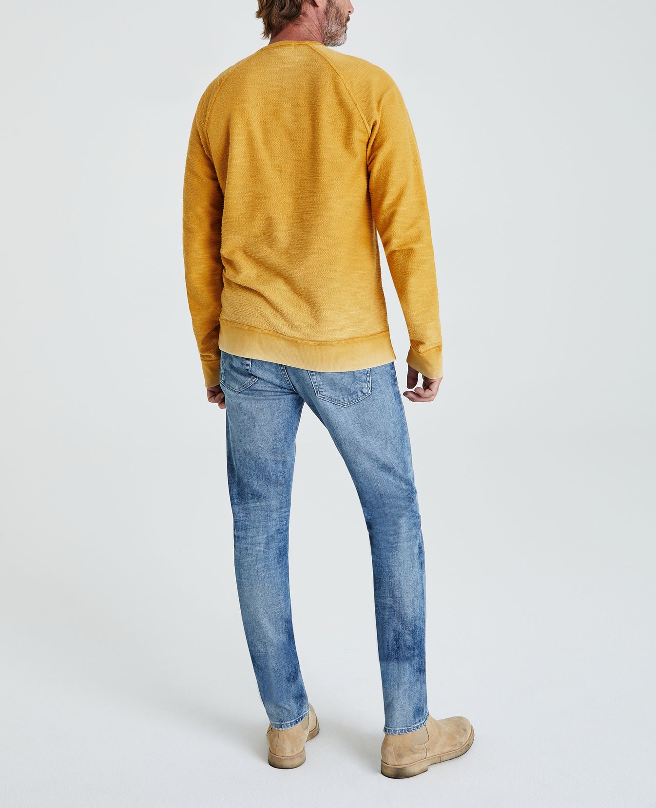 Siris Crew Sunbaked Marmalade Zest Long Sleeve Crew Men Tops Photo 6