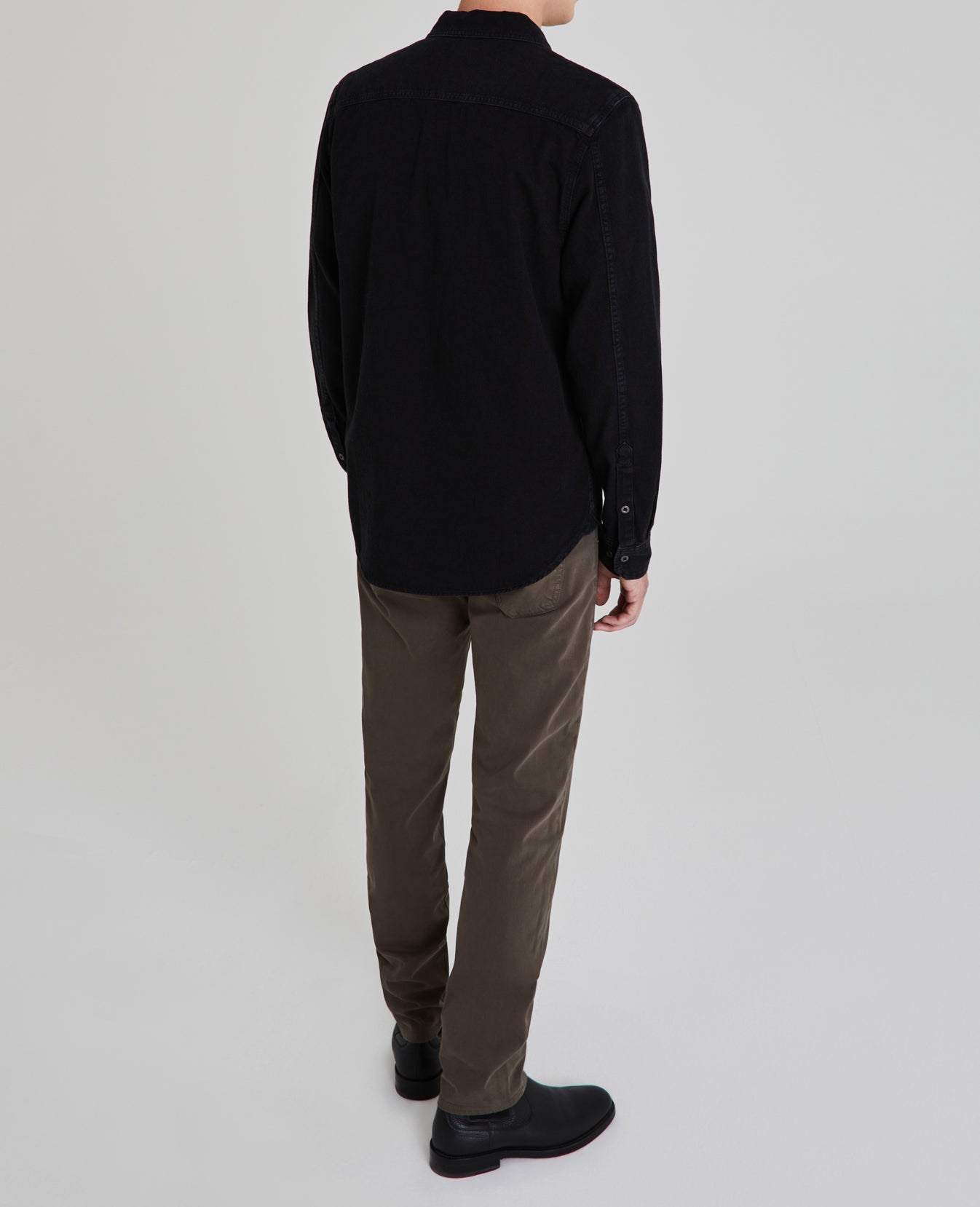 Benning Utility Shirt Cauldron Long Sleeve Buttondown Men Tops Photo 6