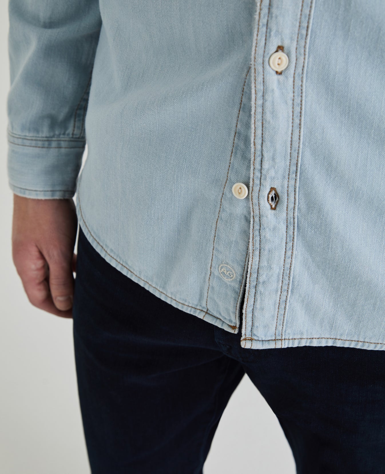 Benning Utility Shirt Ricochet Long Sleeve Buttondown Men Tops Photo 6