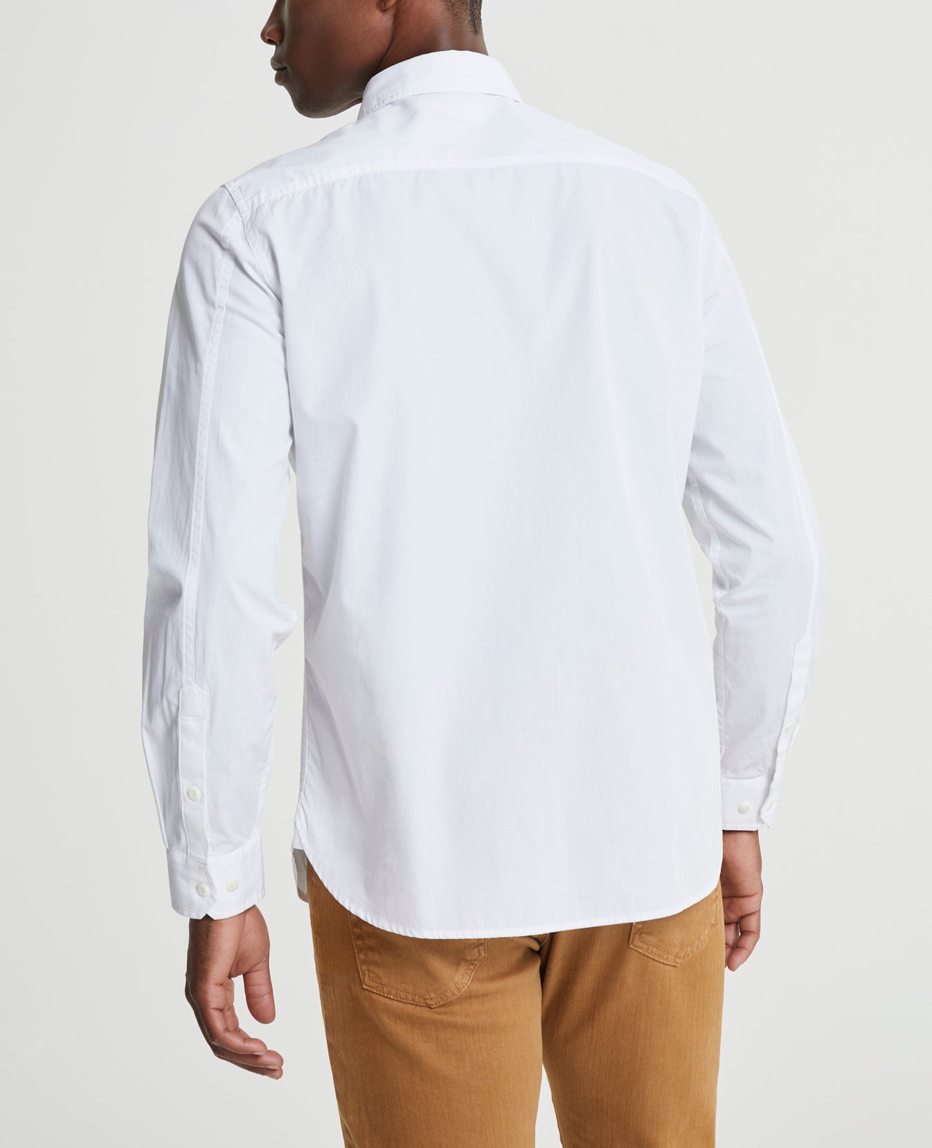 Benning Utility Shirt True White Mens Top Photo 4