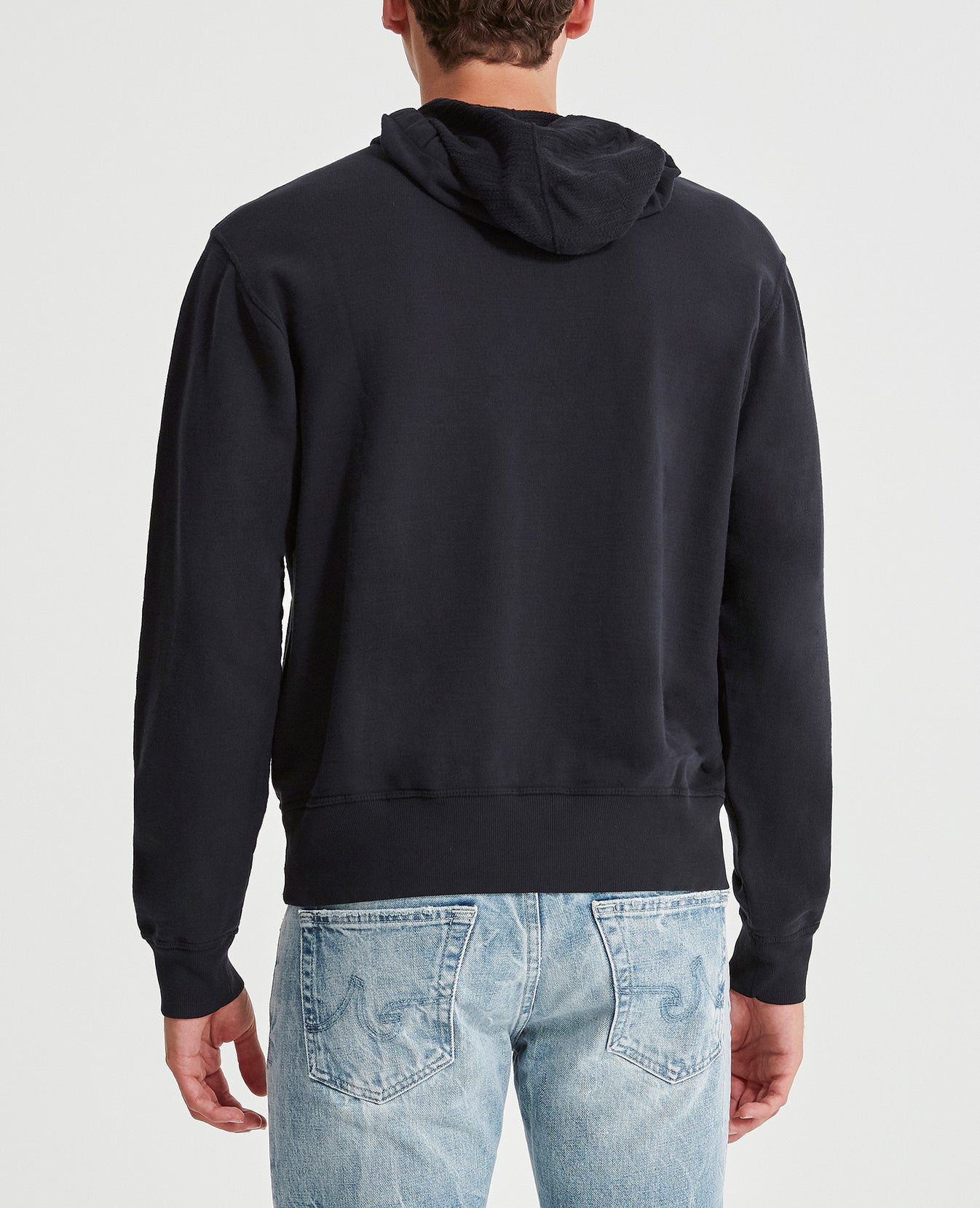 Hydro Pullover Hoodie True Black Hoodie Pullover Men Tops Photo 4
