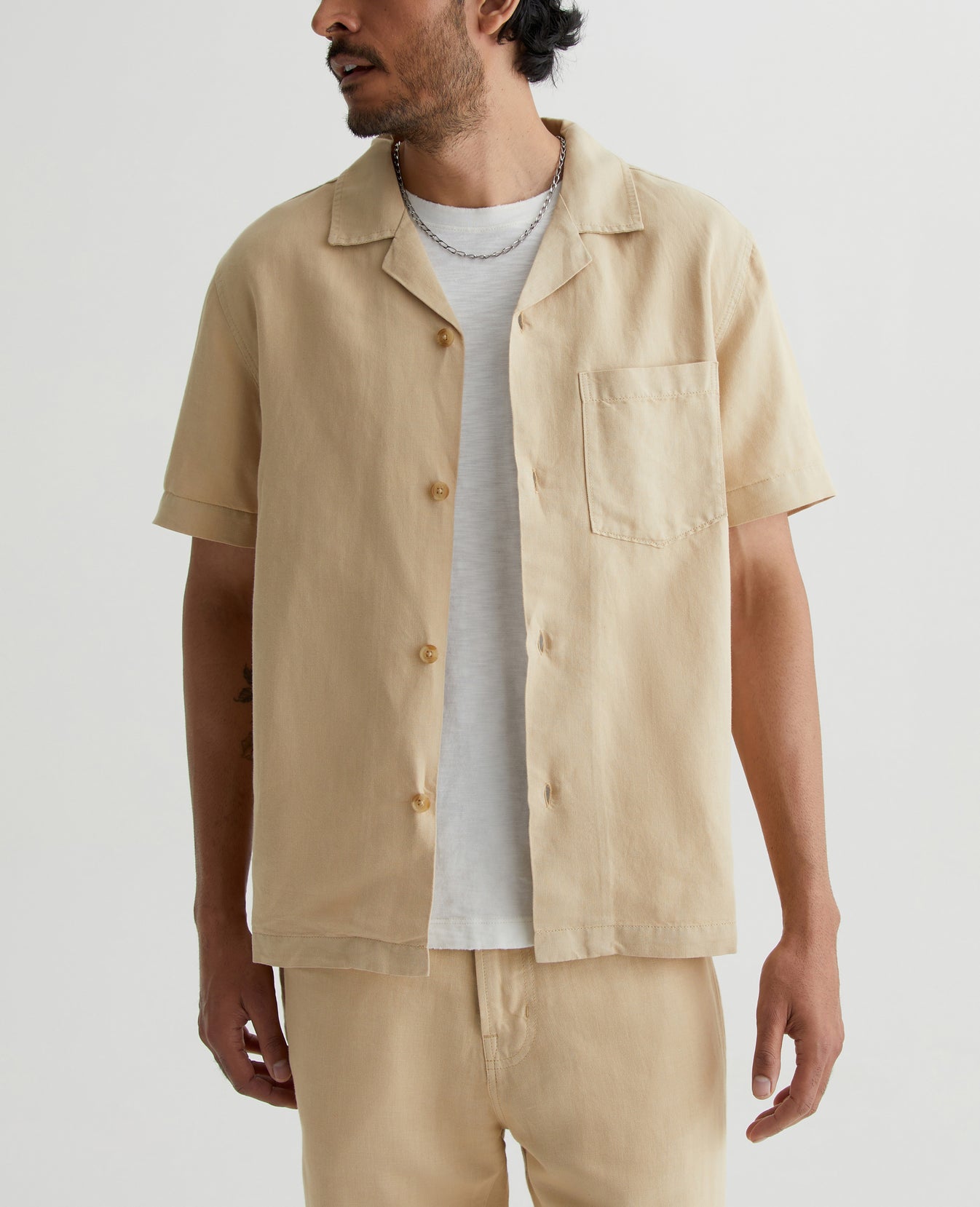 Foster Shirt Wheat Fields Mens Top Photo 1