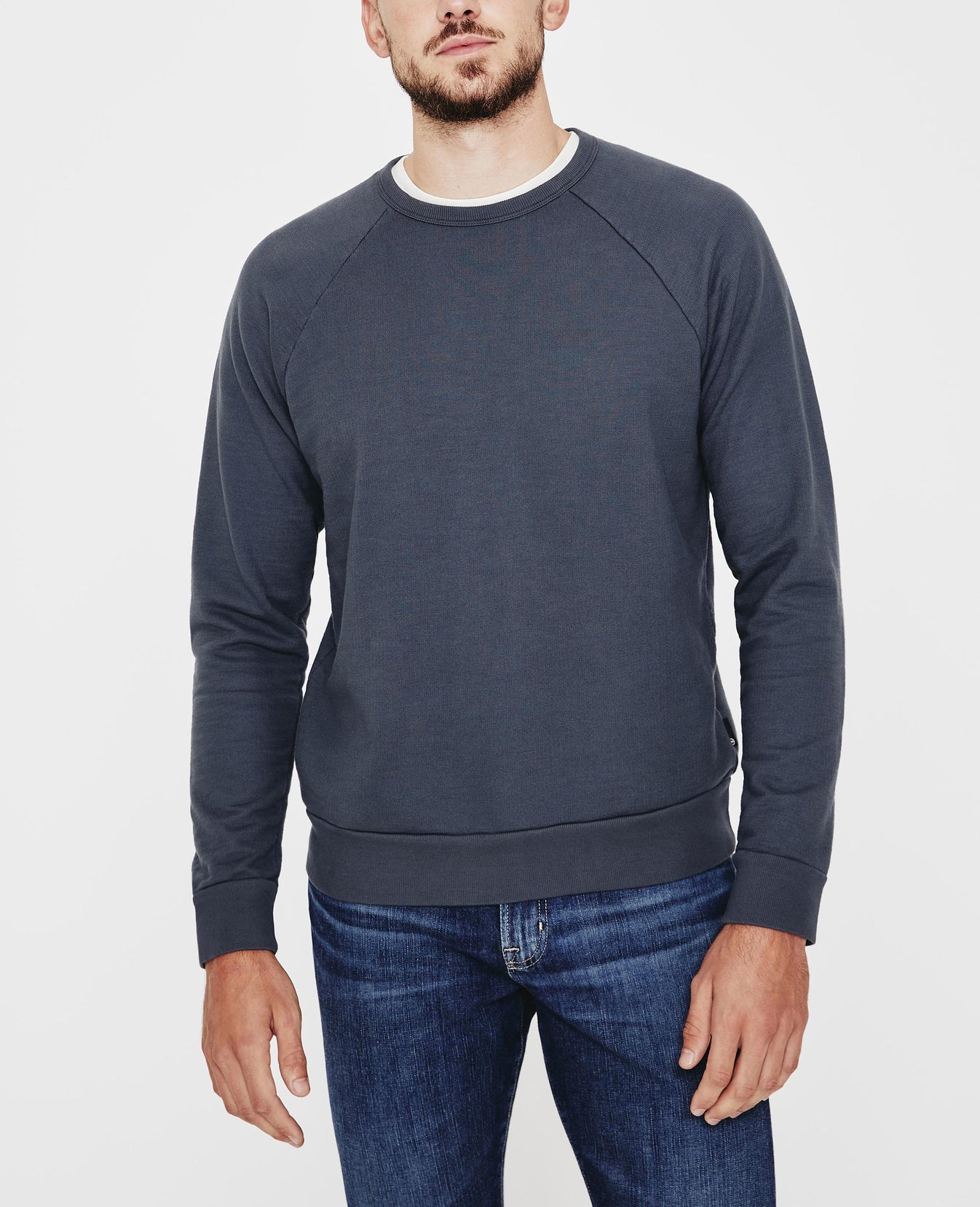 Elba Crew Twilight Canal Classic Fit Crew Men Tops Photo 1