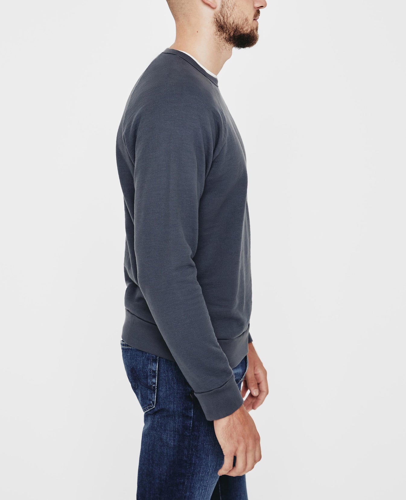 Elba Crew Twilight Canal Classic Fit Crew Men Tops Photo 4