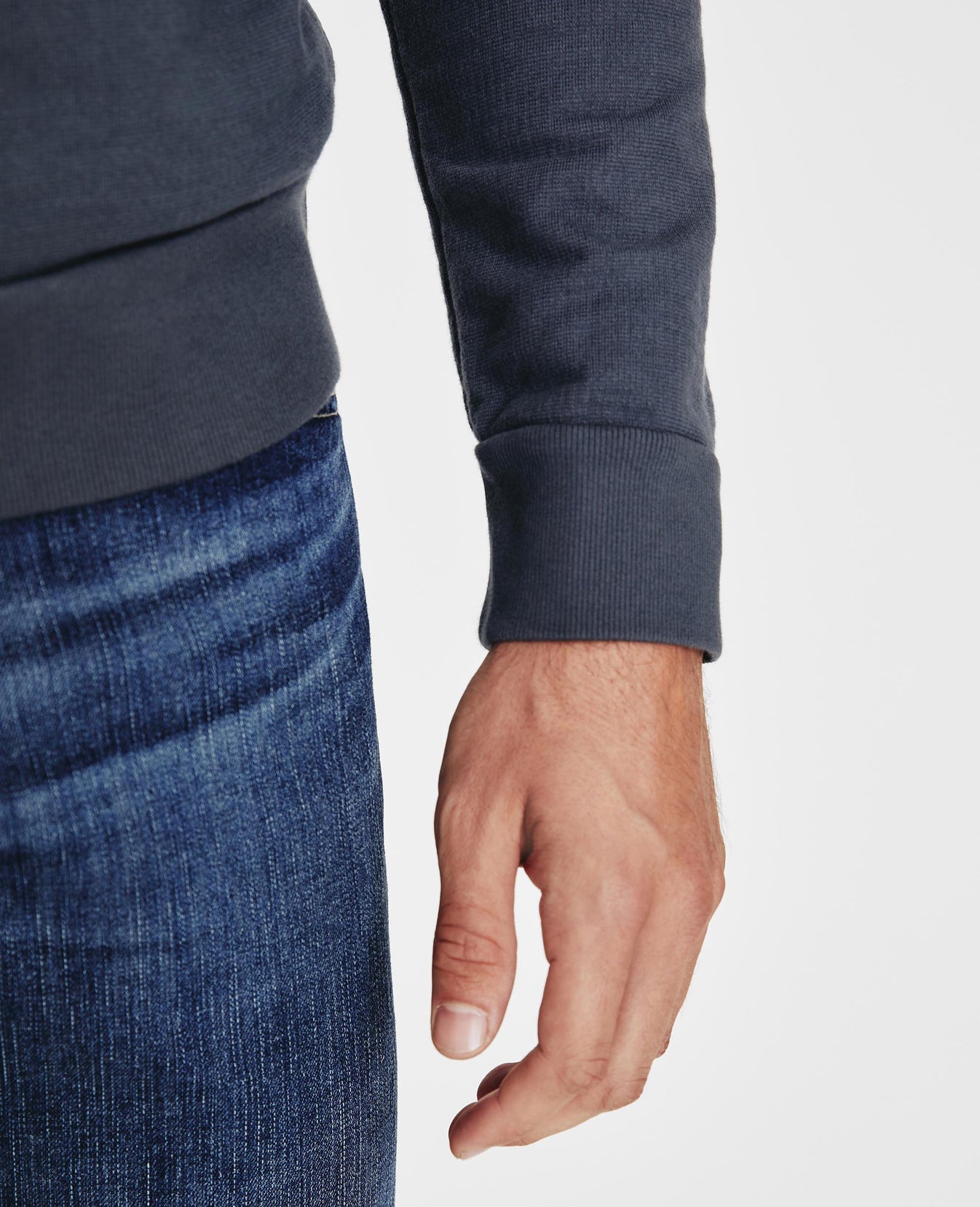 Elba Crew Twilight Canal Classic Fit Crew Men Tops Photo 6