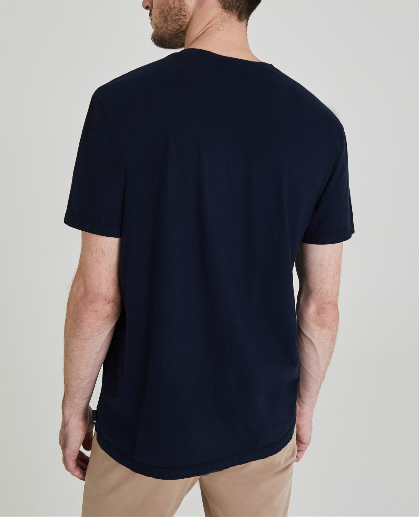 Bryce Vee True Navy Classic Fit Vee Men Tops Photo 6