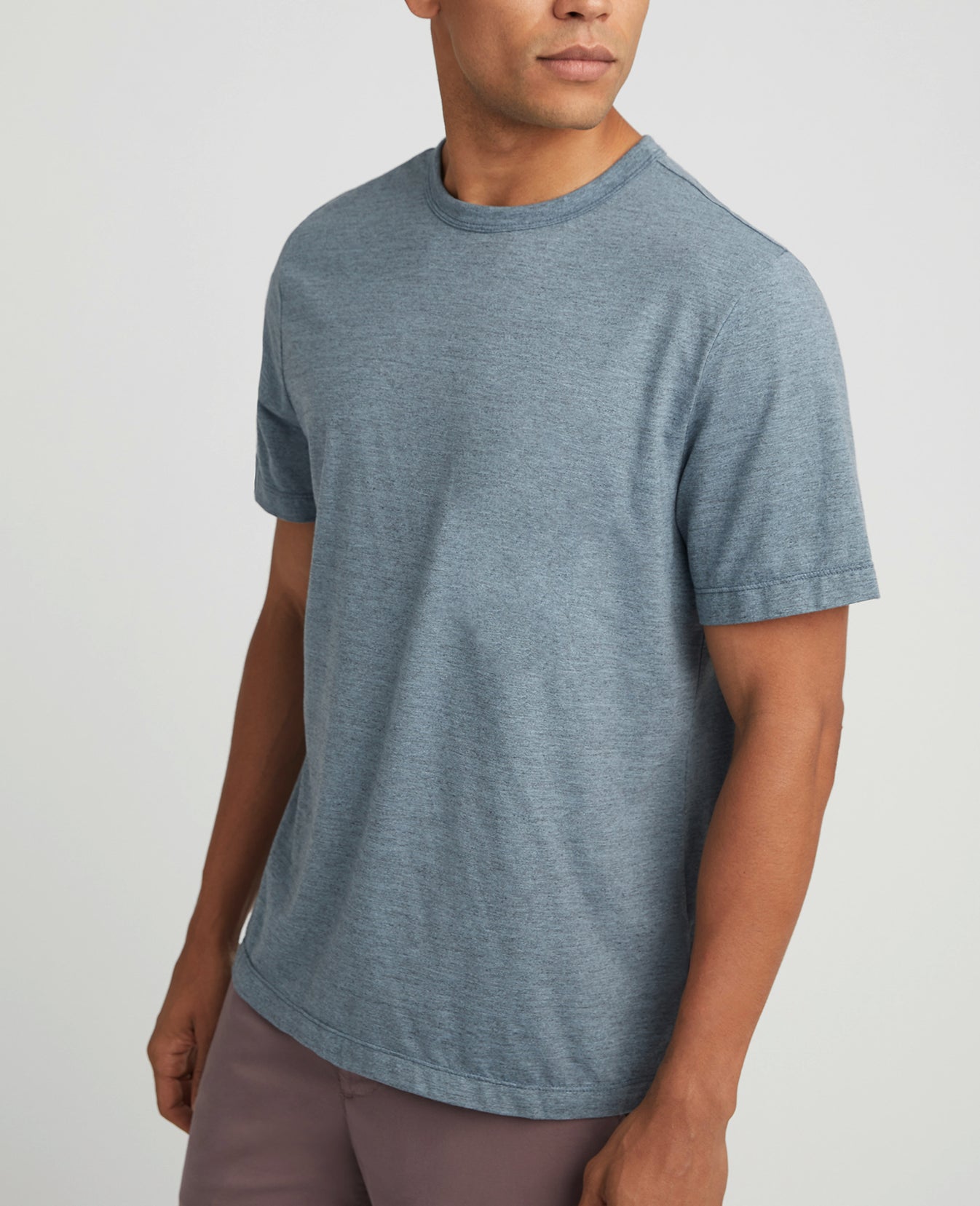 Beckham Crew Water Mist Classic Fit Crew Men Tops Photo 1