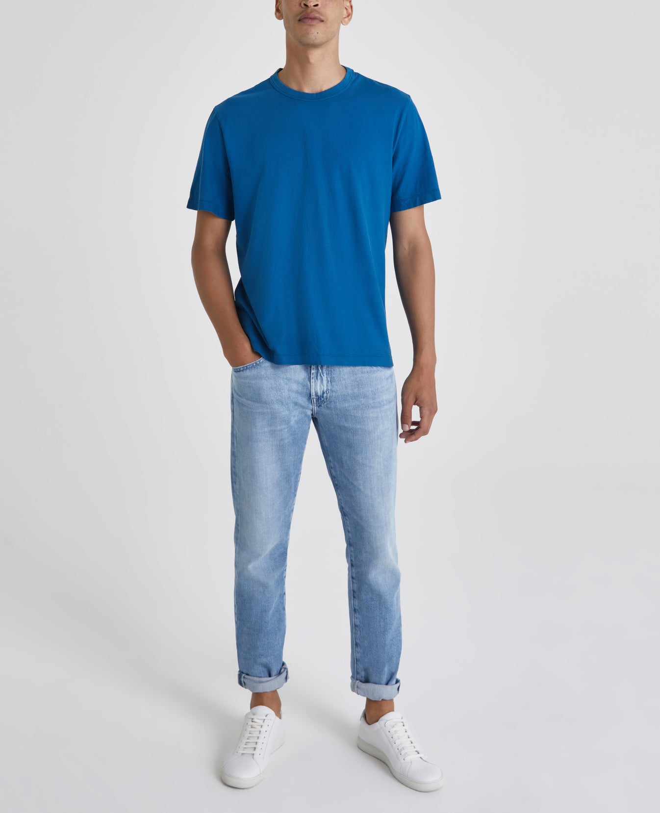 Beckham Crew Sulfur X Mariner Storm Classic Fit Crew Men Tops Photo 1