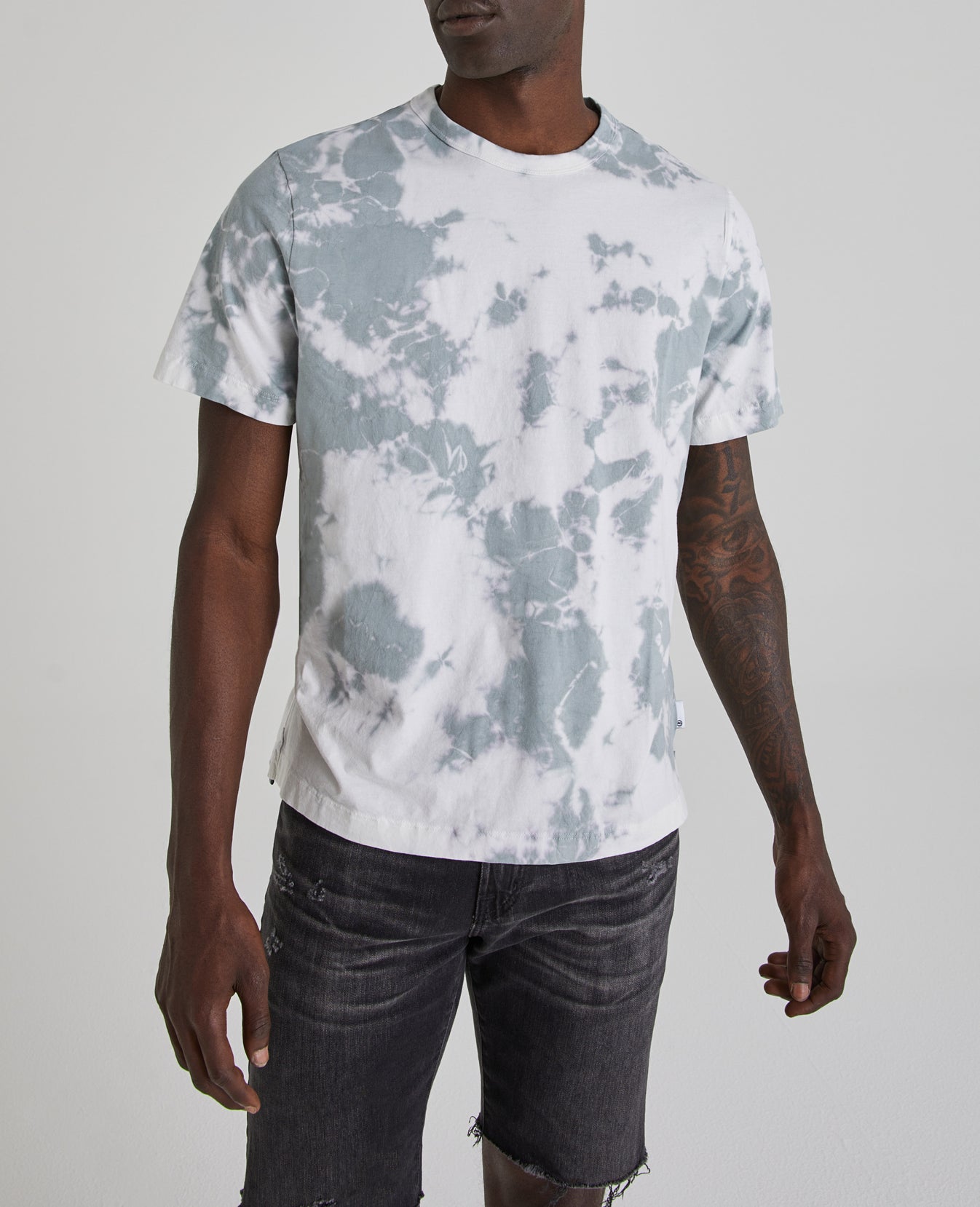 Beckham Crew Kalos French Grey Classic Fit Crew Men Tops Photo 1