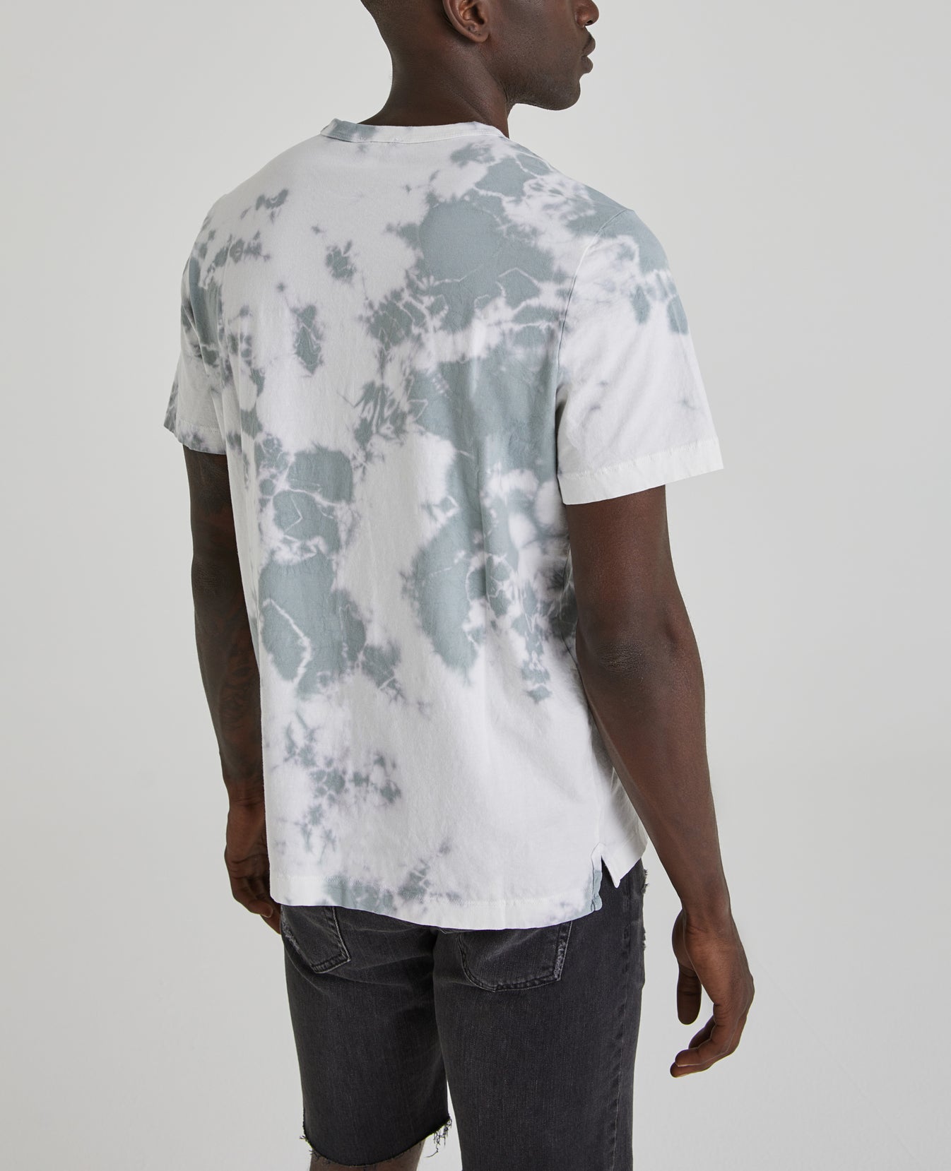 Beckham Crew Kalos French Grey Classic Fit Crew Men Tops Photo 6