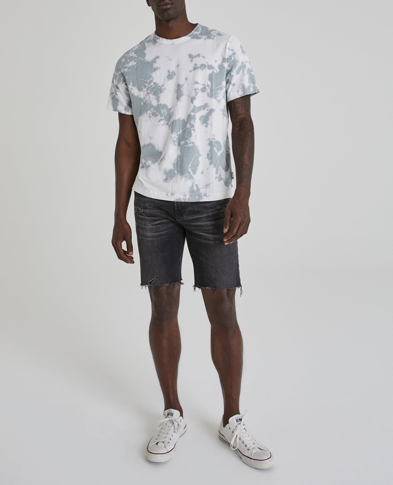 Beckham Crew Kalos French Grey Classic Fit Crew Men Tops Photo 6