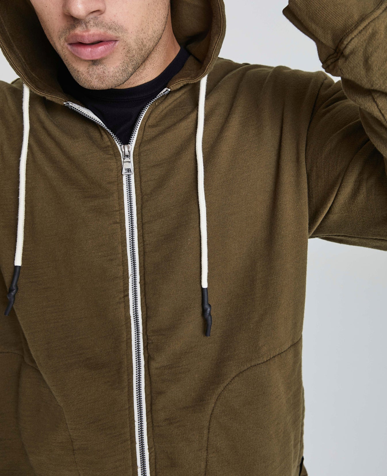 Garo Zip Hoodie Vintage Notting Vine Hoodie Pullover Men Tops Photo 3