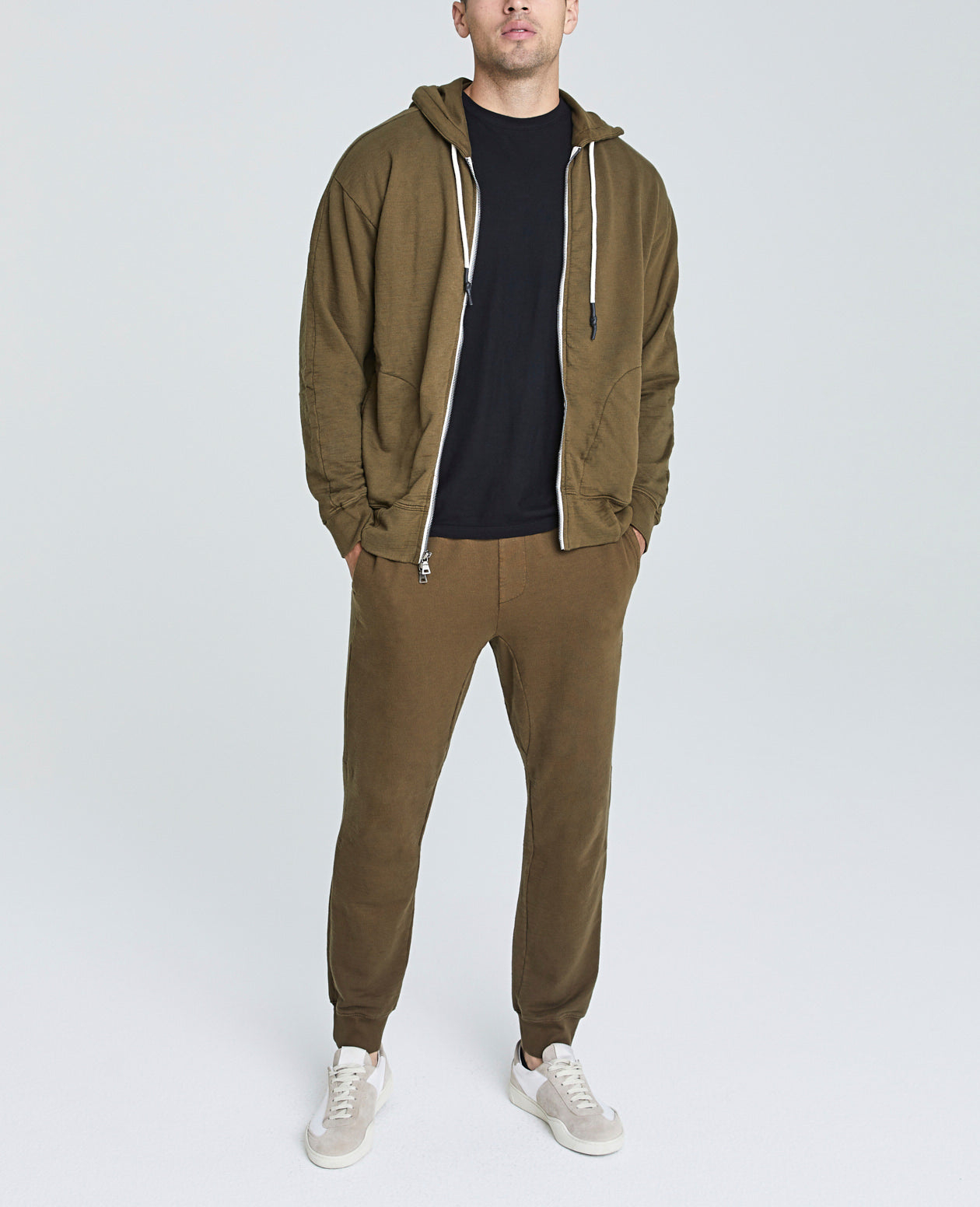 Garo Zip Hoodie Vintage Notting Vine Hoodie Pullover Men Tops Photo 6